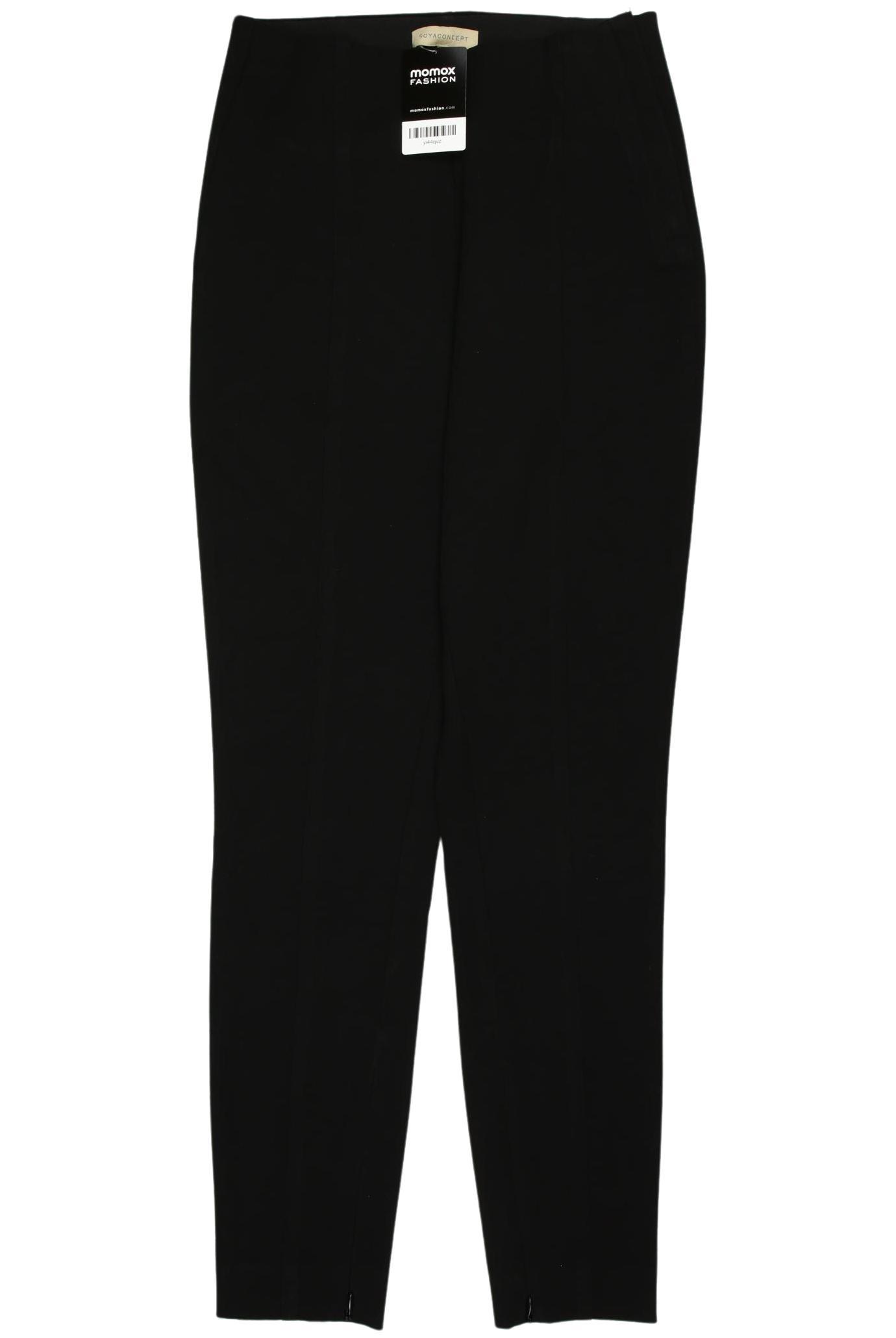 

soyaconcept Damen Stoffhose, schwarz, Gr. 36
