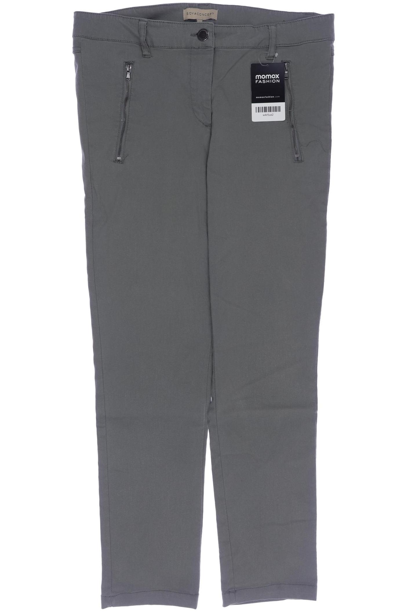 

soyaconcept Damen Stoffhose, grün, Gr. 42