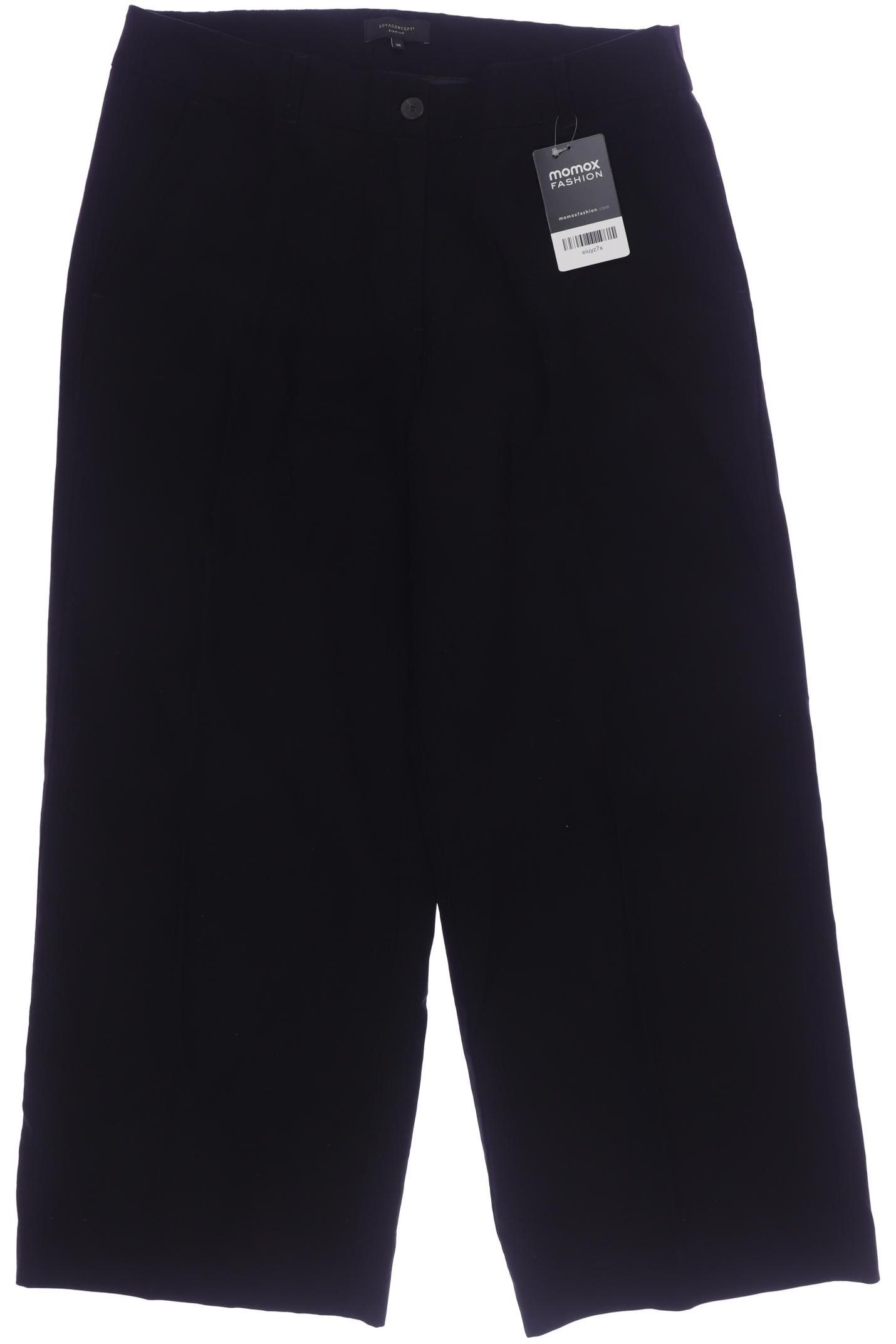 

soyaconcept Damen Stoffhose, schwarz, Gr. 38