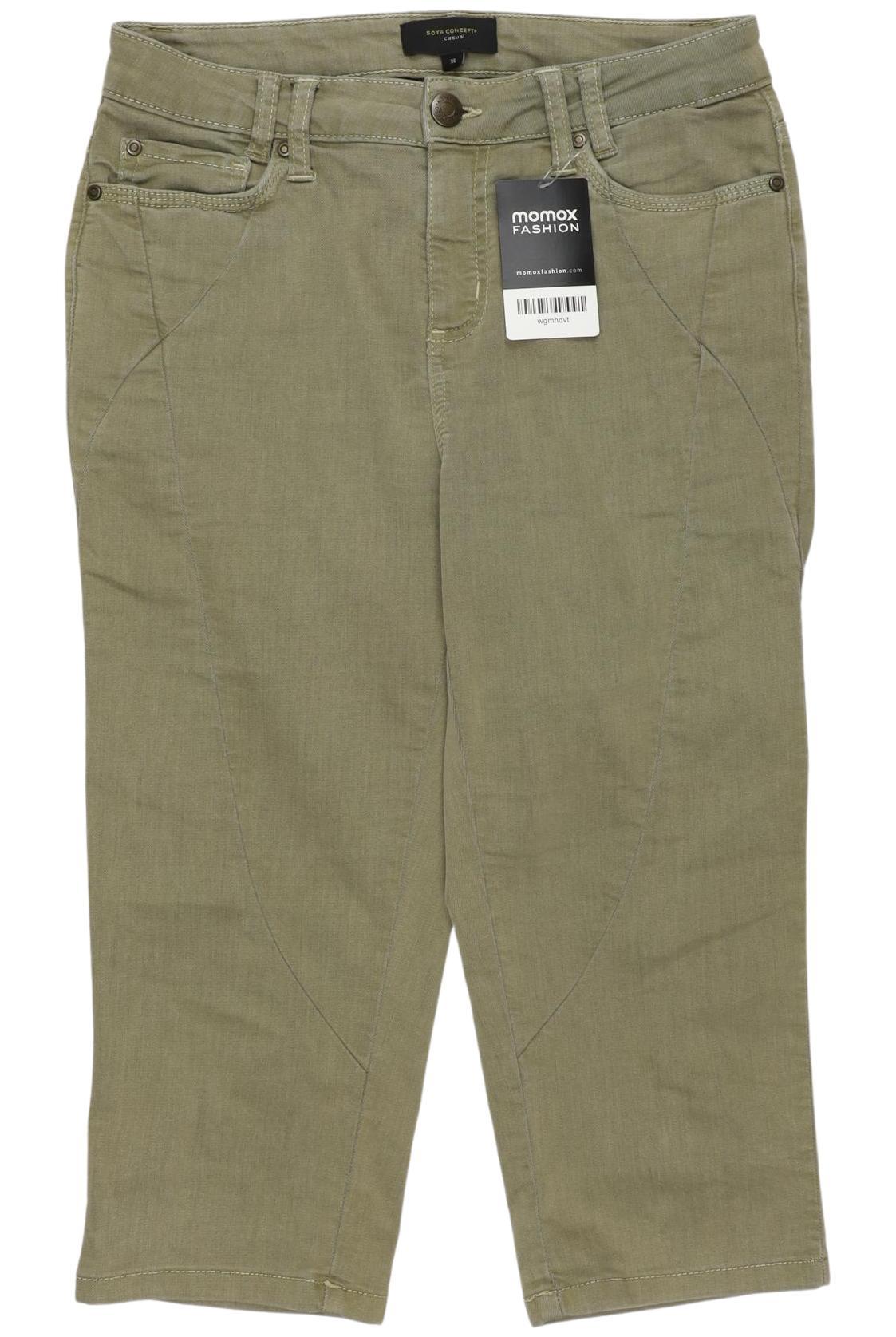 

soyaconcept Damen Stoffhose, beige, Gr. 36