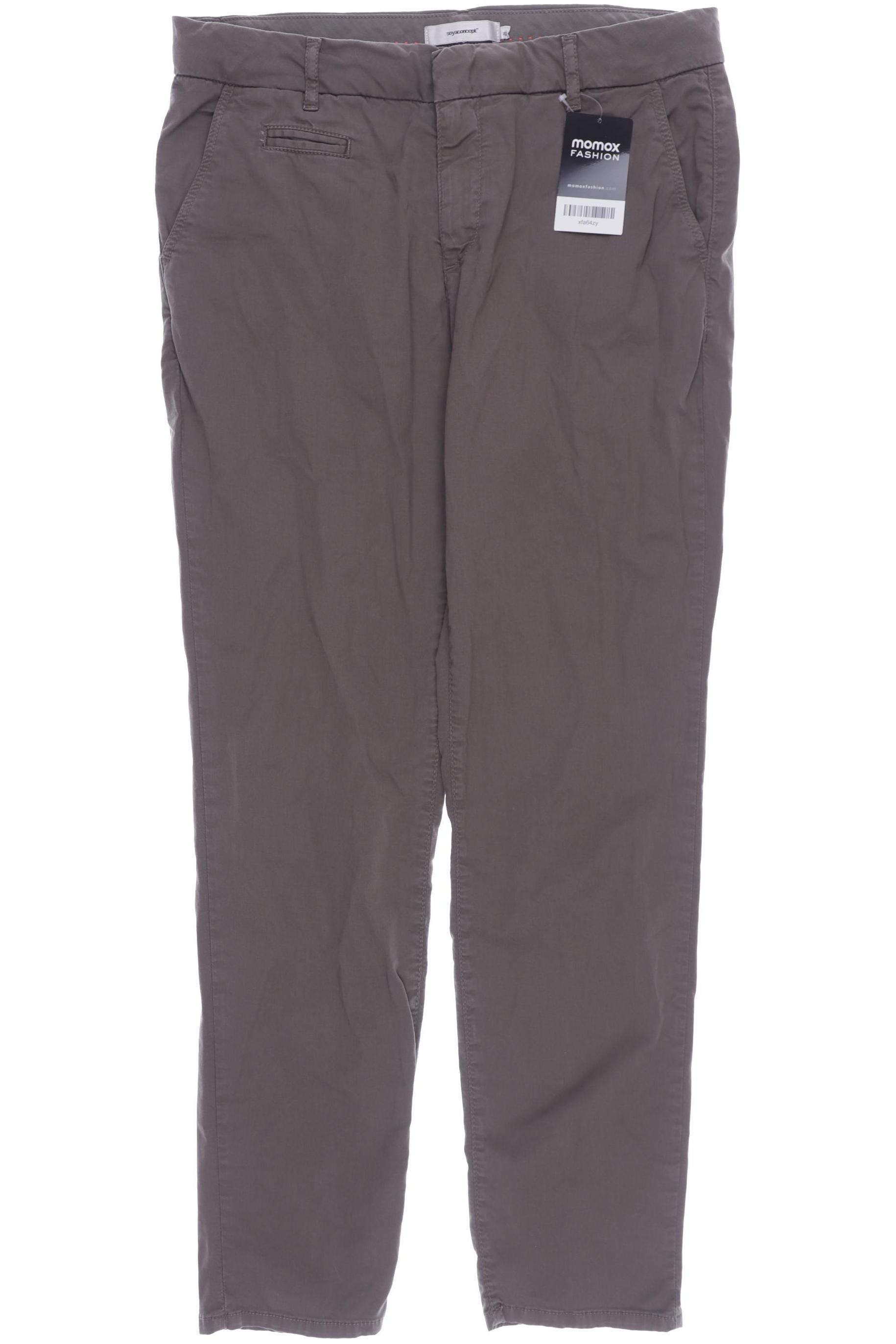 

soyaconcept Damen Stoffhose, beige