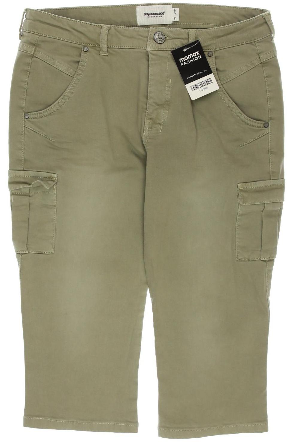 

soyaconcept Damen Stoffhose, hellgrün, Gr. 29