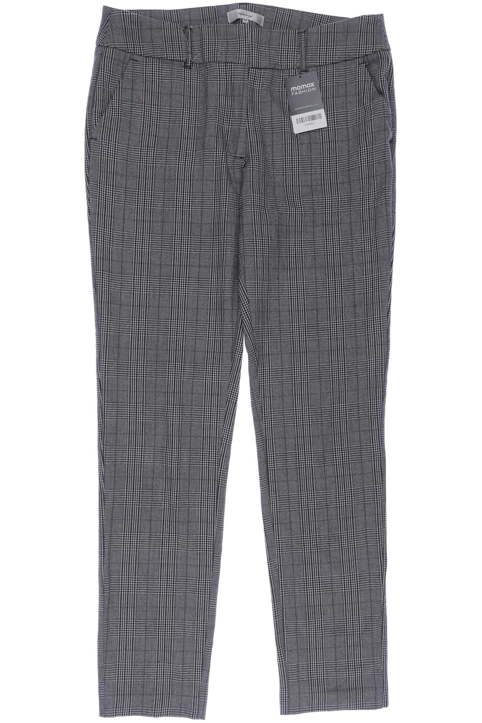 

soyaconcept Damen Stoffhose, grau, Gr. 40