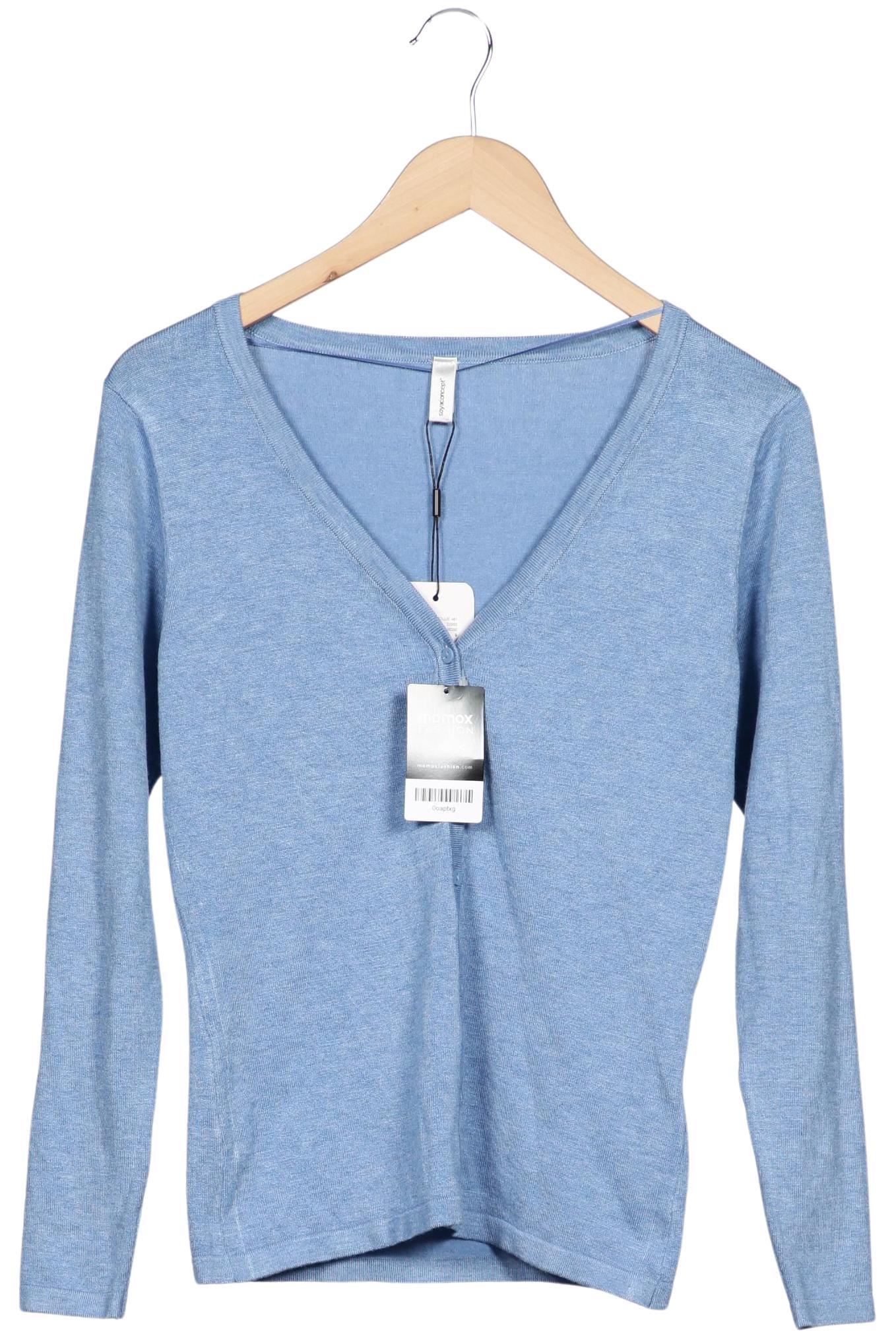 

soyaconcept Damen Strickjacke, hellblau, Gr. 36