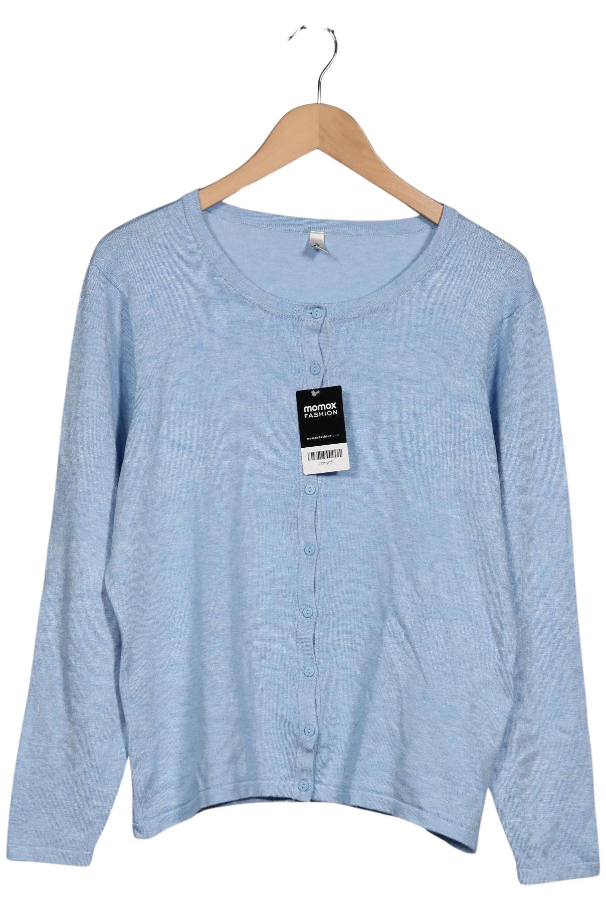 

soyaconcept Damen Strickjacke, blau, Gr. 44