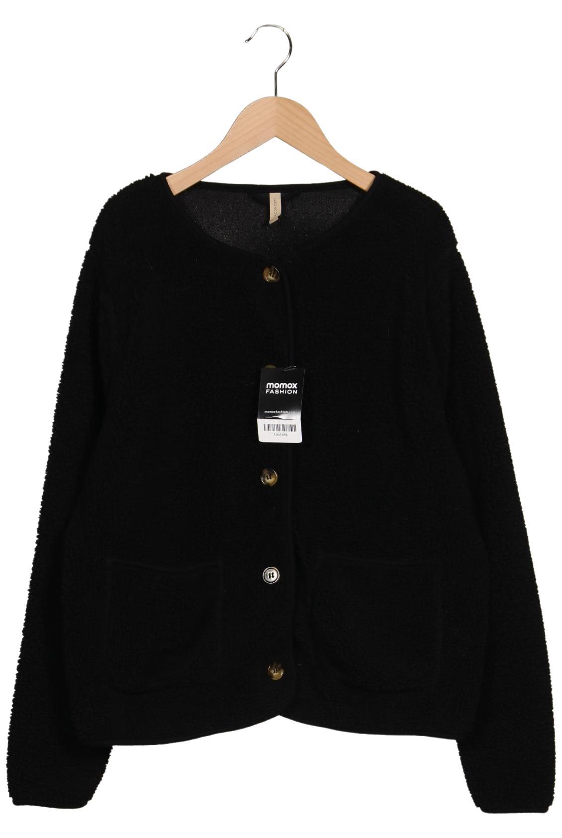 

soyaconcept Damen Strickjacke, schwarz, Gr. 44