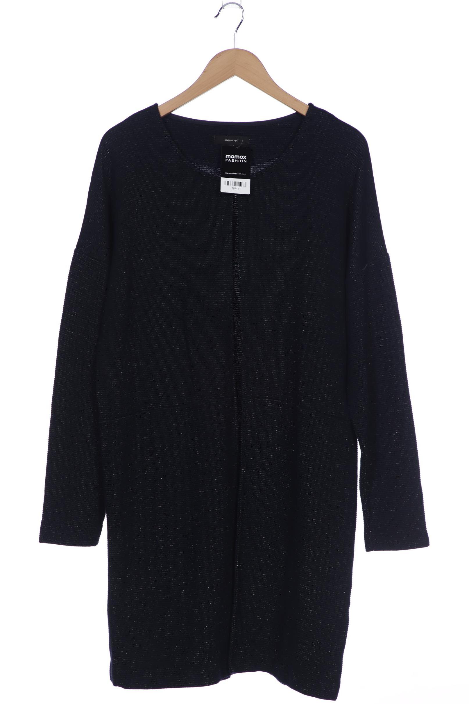 

soyaconcept Damen Strickjacke, marineblau, Gr. 46