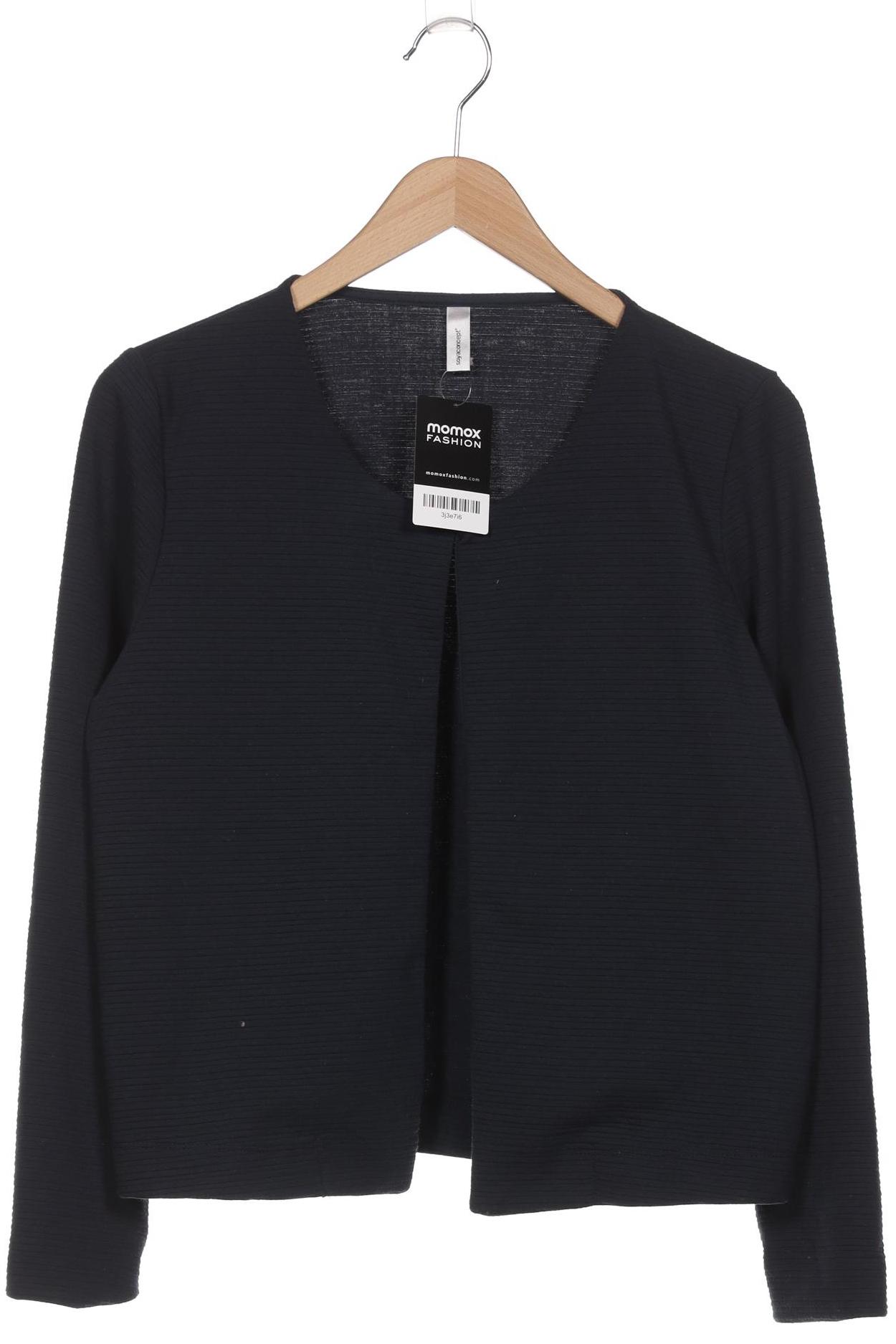 

soyaconcept Damen Strickjacke, marineblau, Gr. 42