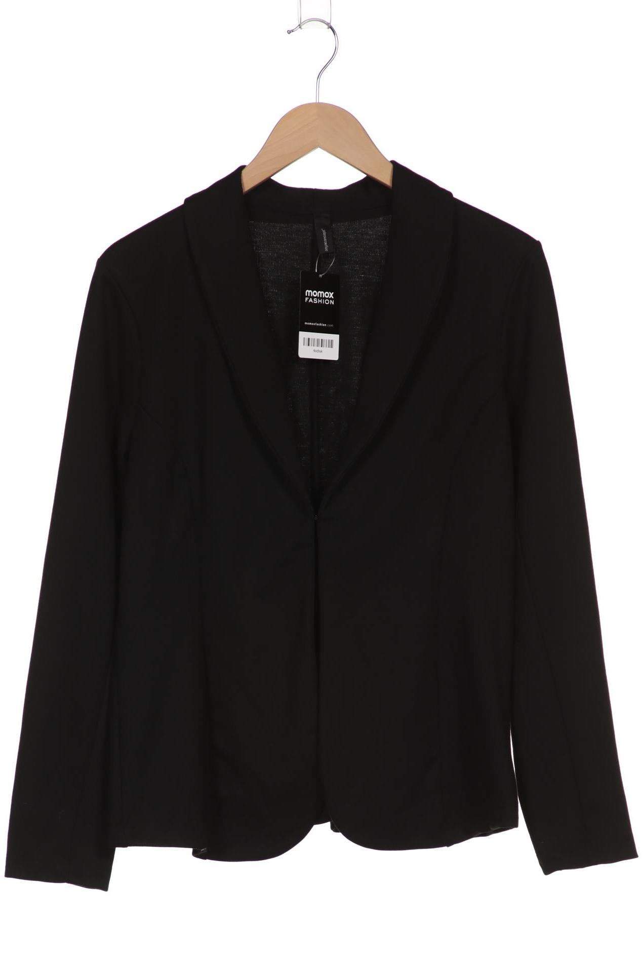 

soyaconcept Damen Strickjacke, schwarz, Gr. 44