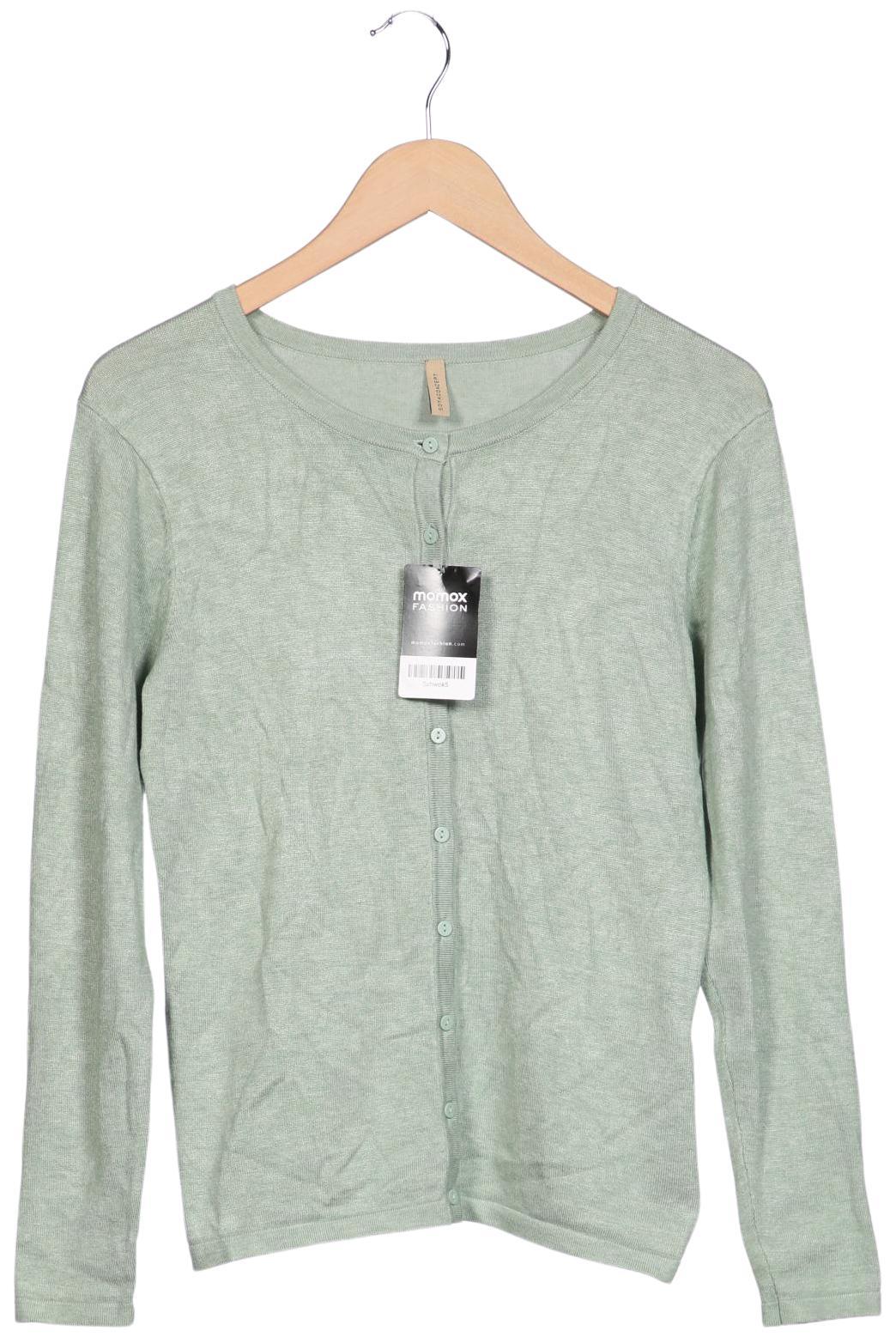 

soyaconcept Damen Strickjacke, hellgrün, Gr. 36