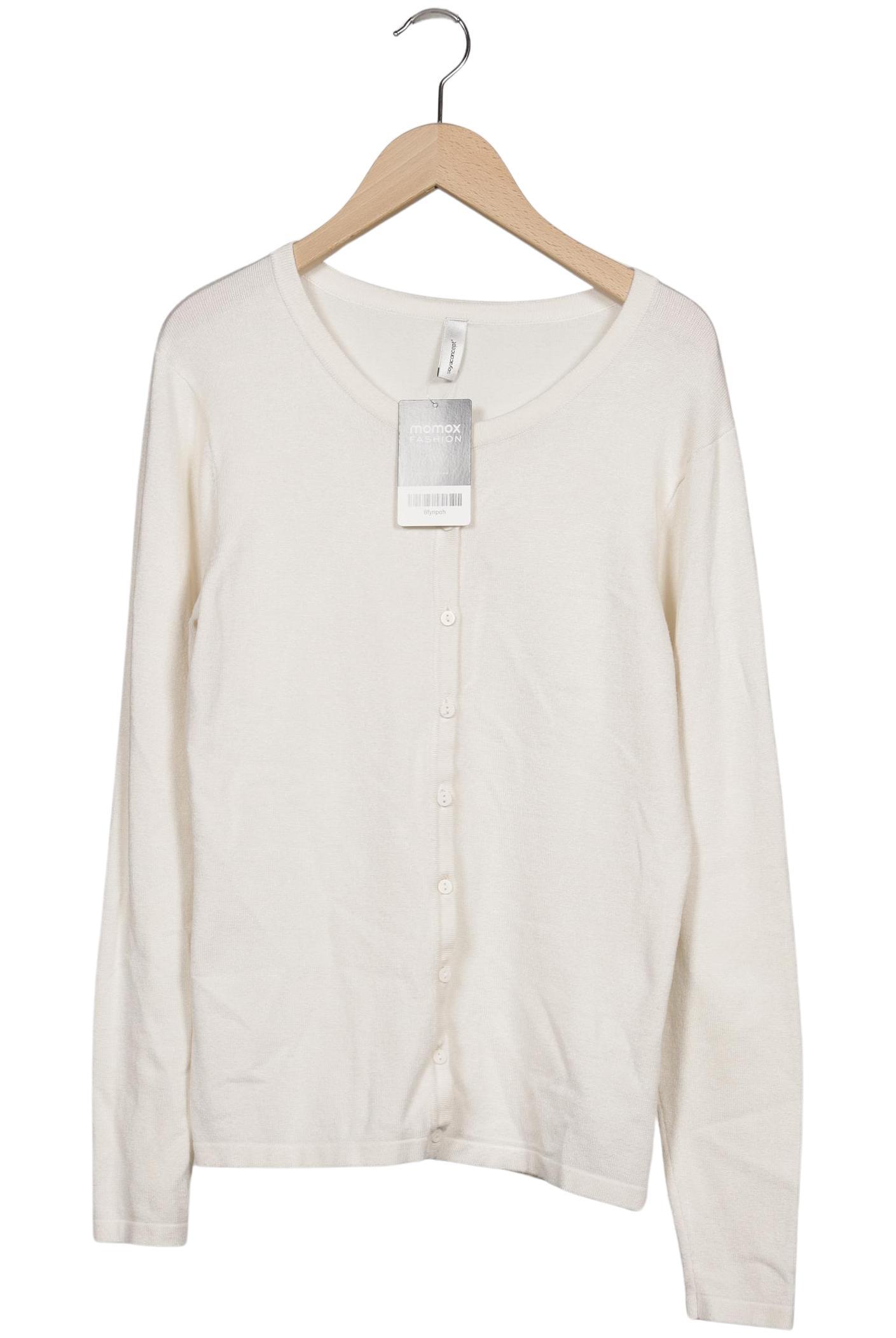 

soyaconcept Damen Strickjacke, cremeweiß, Gr. 36