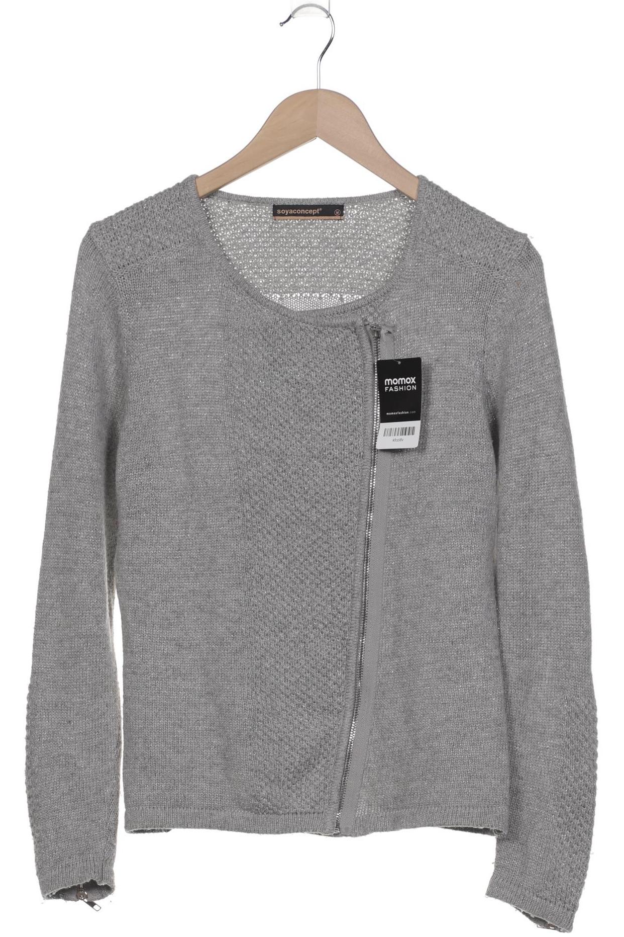 

soyaconcept Damen Strickjacke, grau, Gr. 38