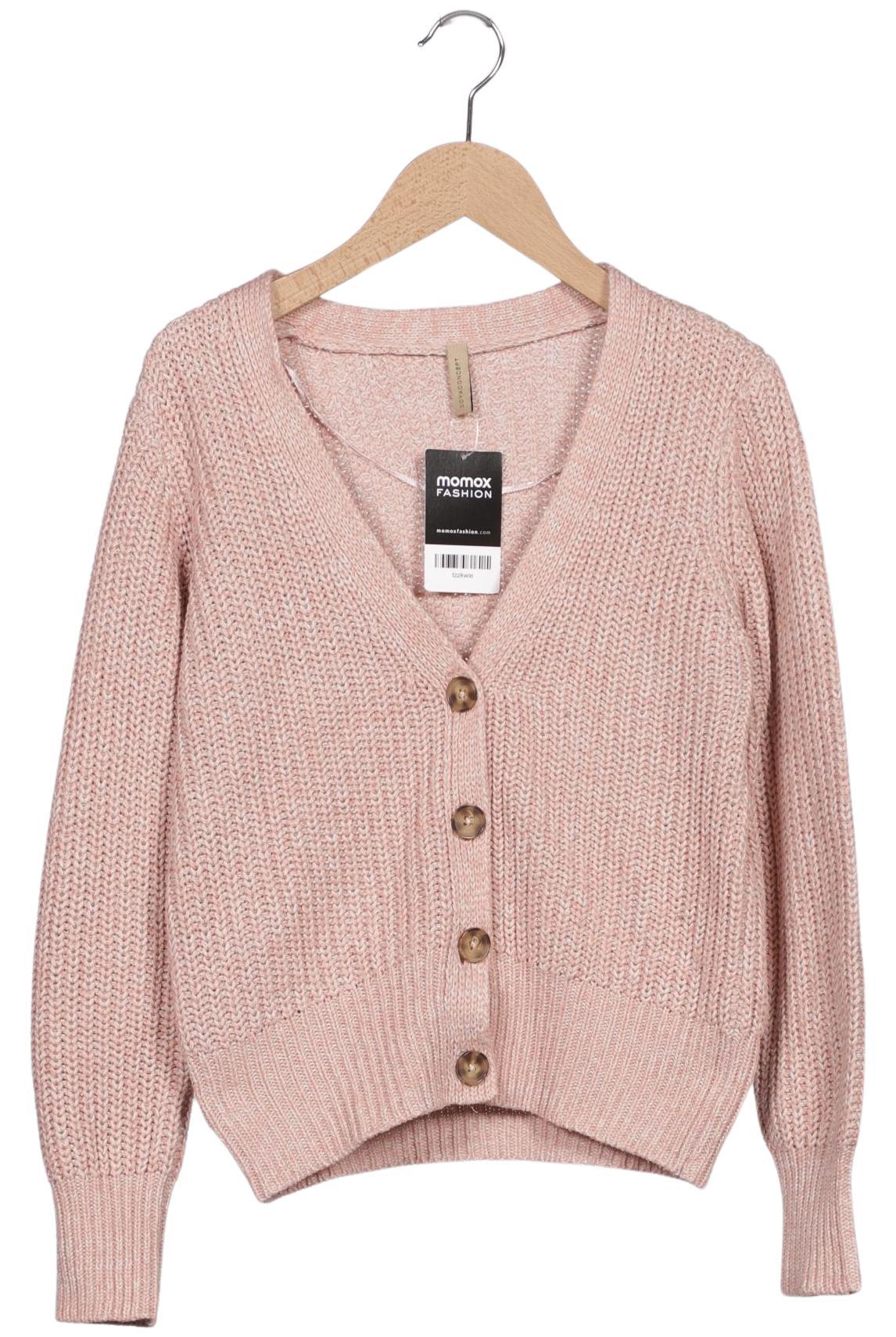 

soyaconcept Damen Strickjacke, pink, Gr. 36
