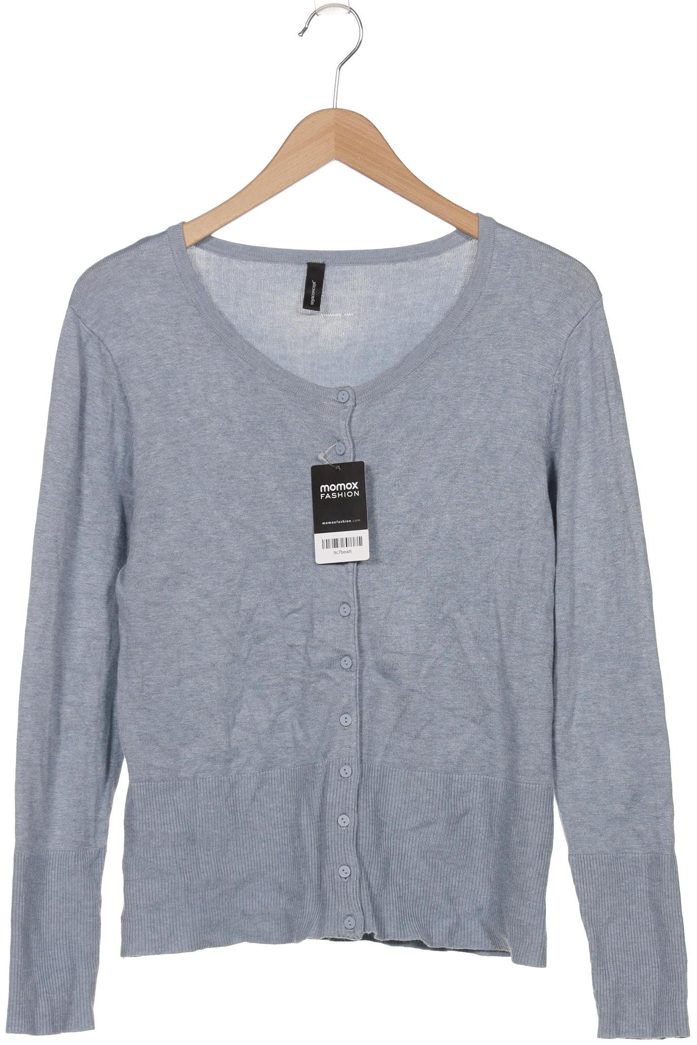 

soyaconcept Damen Strickjacke, hellblau, Gr. 42