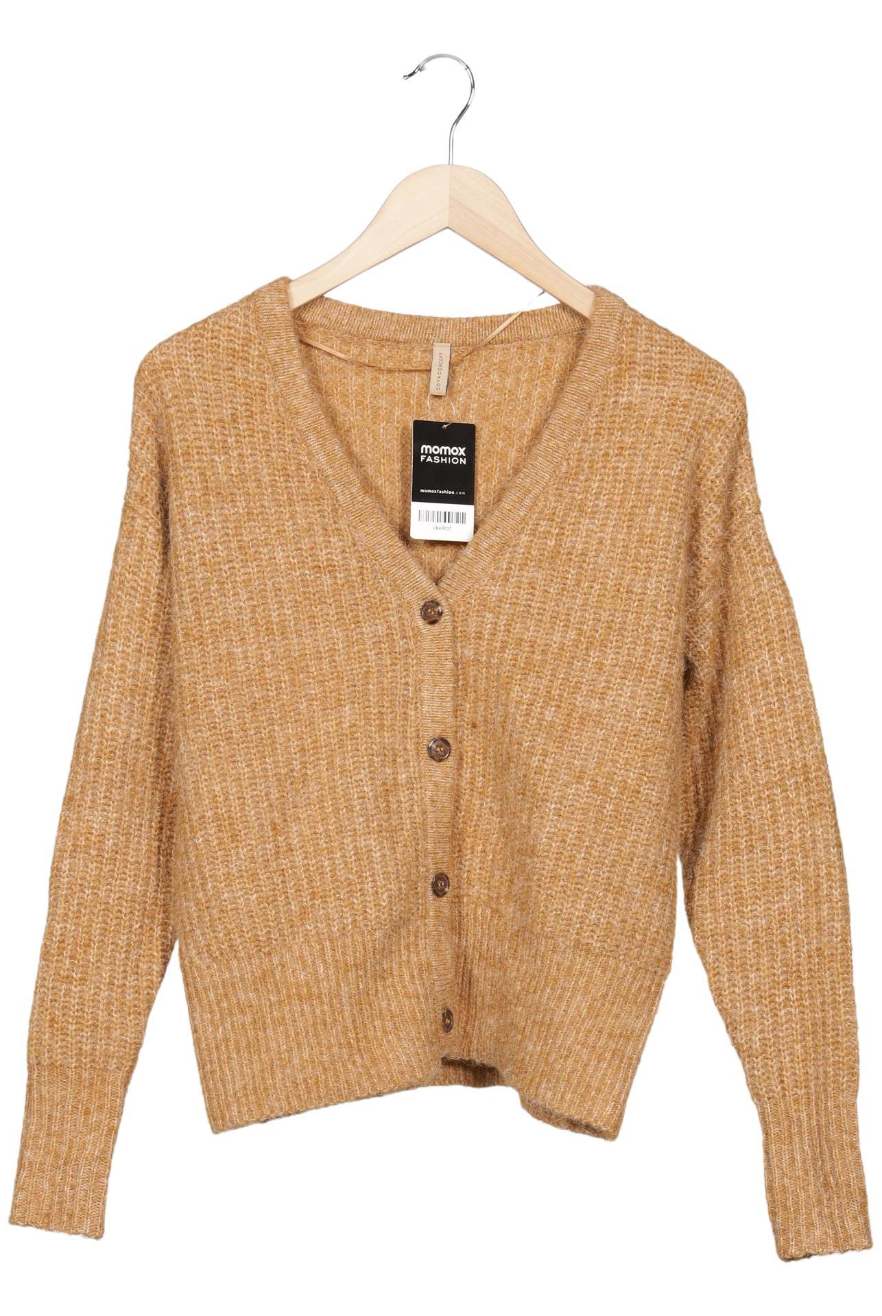 

soyaconcept Damen Strickjacke, beige, Gr. 36