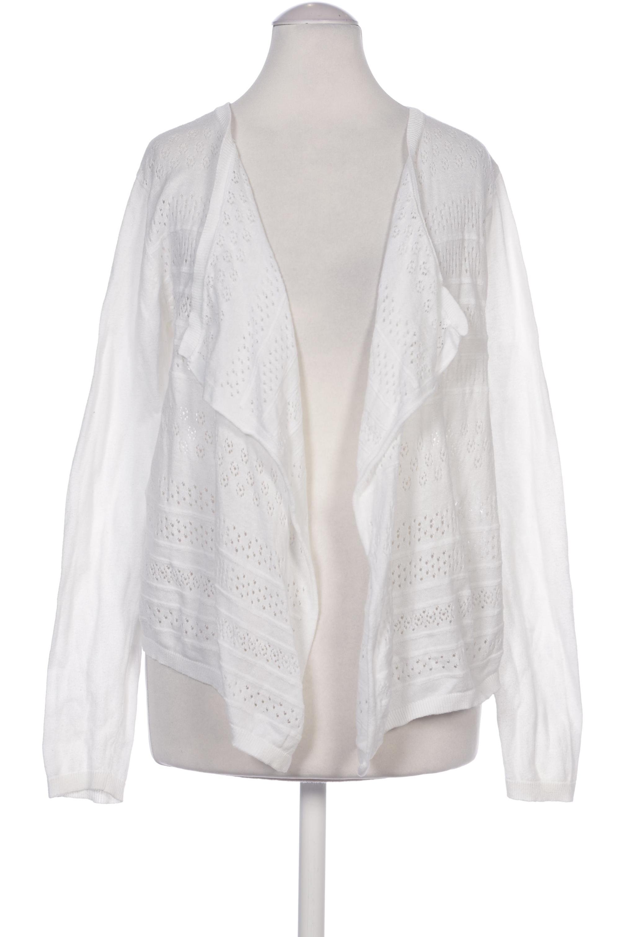 

soyaconcept Damen Strickjacke, weiß, Gr. 36