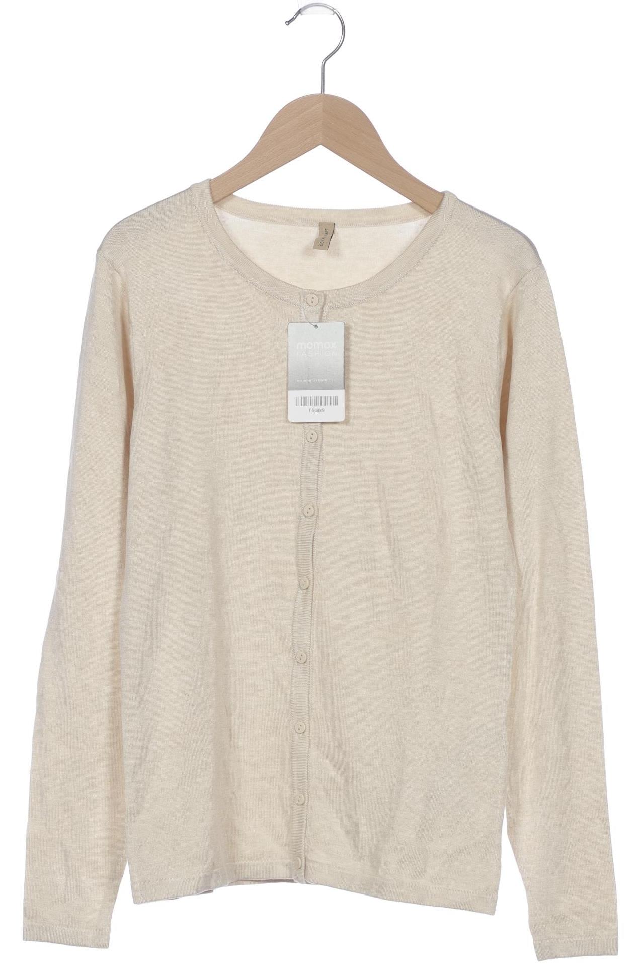

soyaconcept Damen Strickjacke, beige, Gr. 36