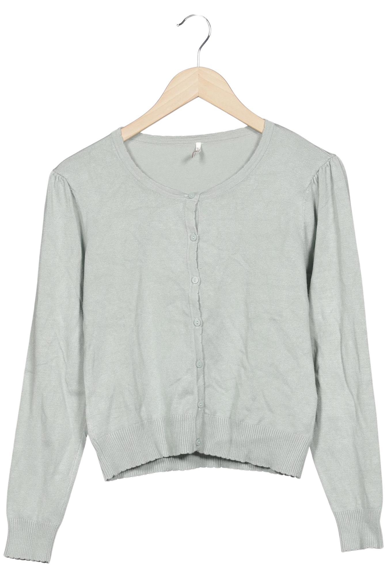 

soyaconcept Damen Strickjacke, hellgrün, Gr. 38