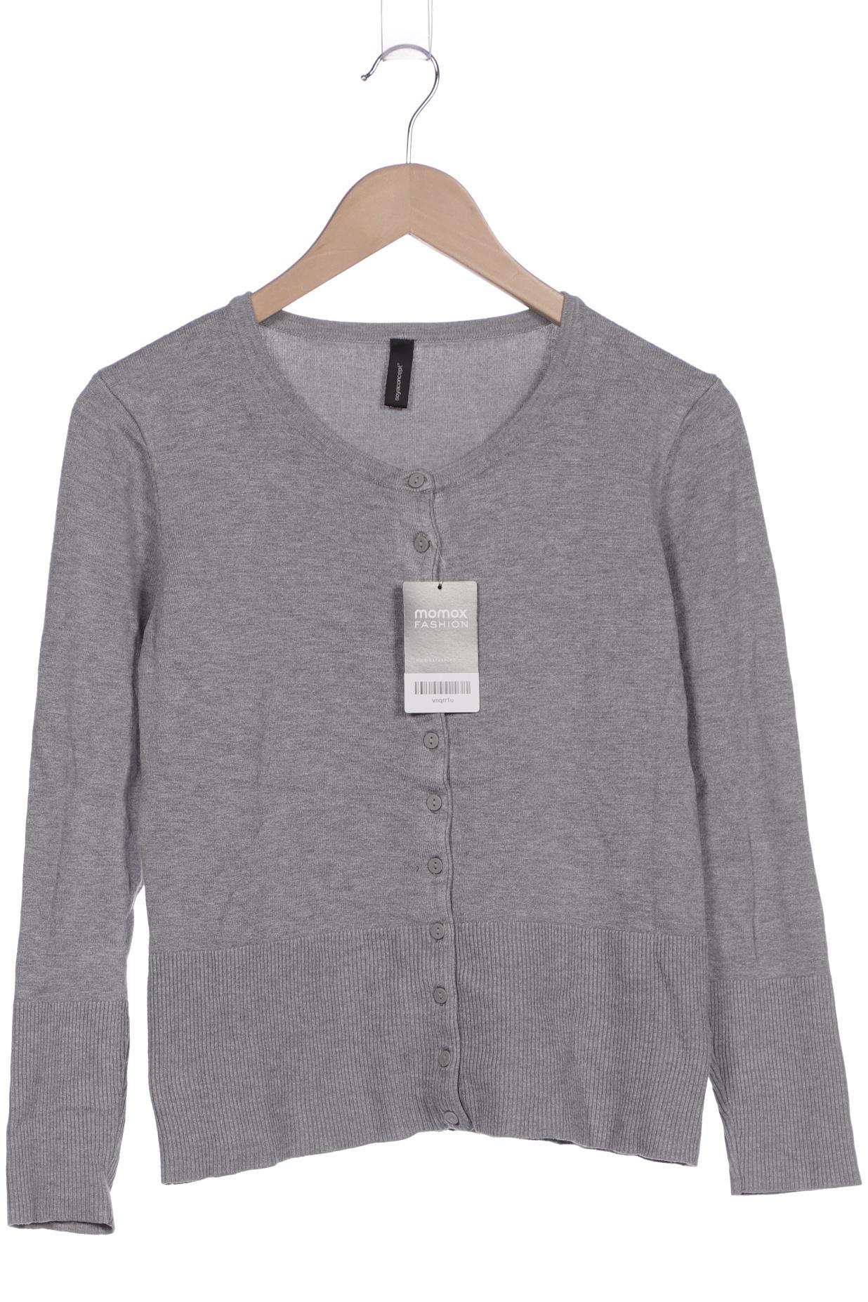 

soyaconcept Damen Strickjacke, grau, Gr. 38