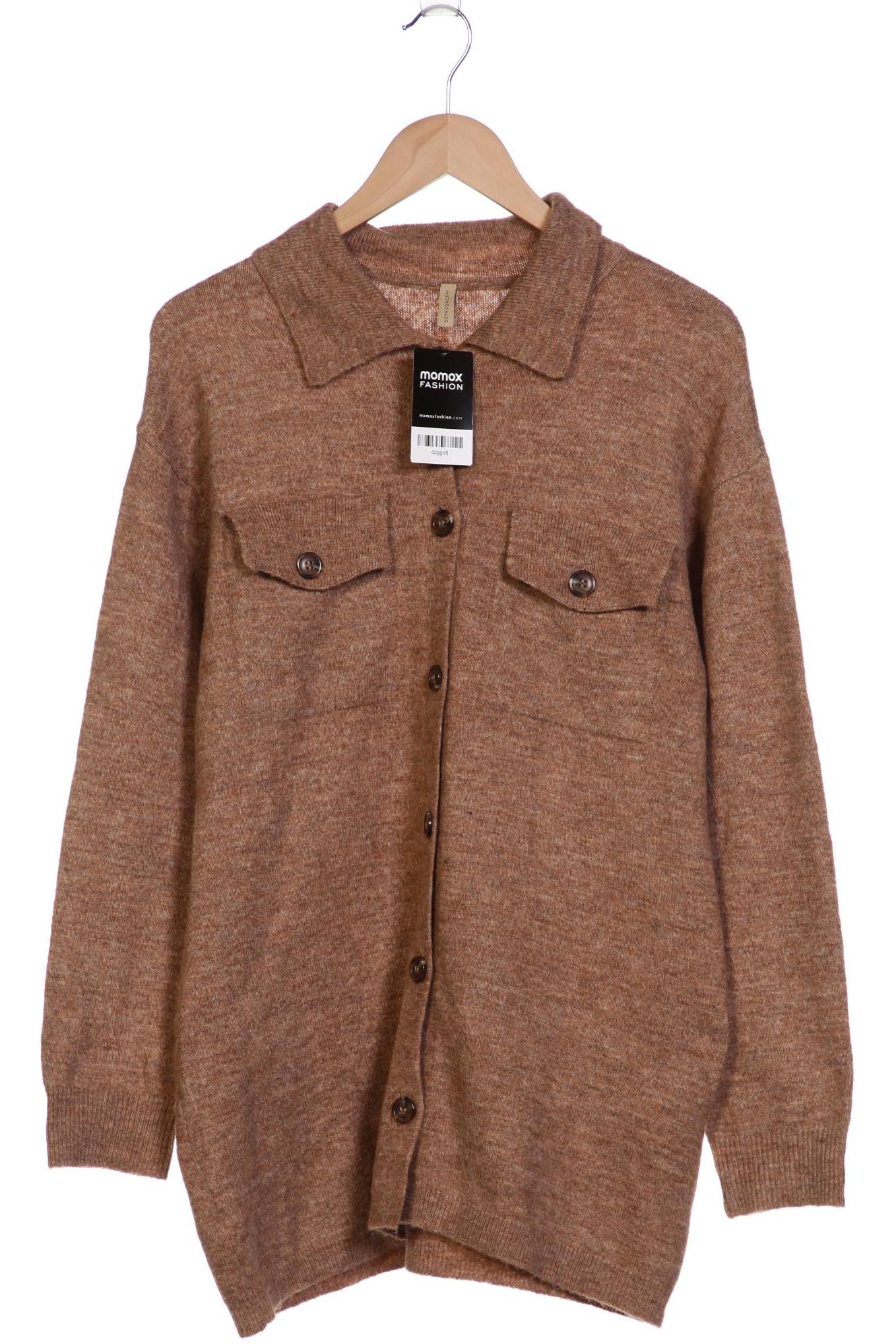 

soyaconcept Damen Strickjacke, braun, Gr. 38