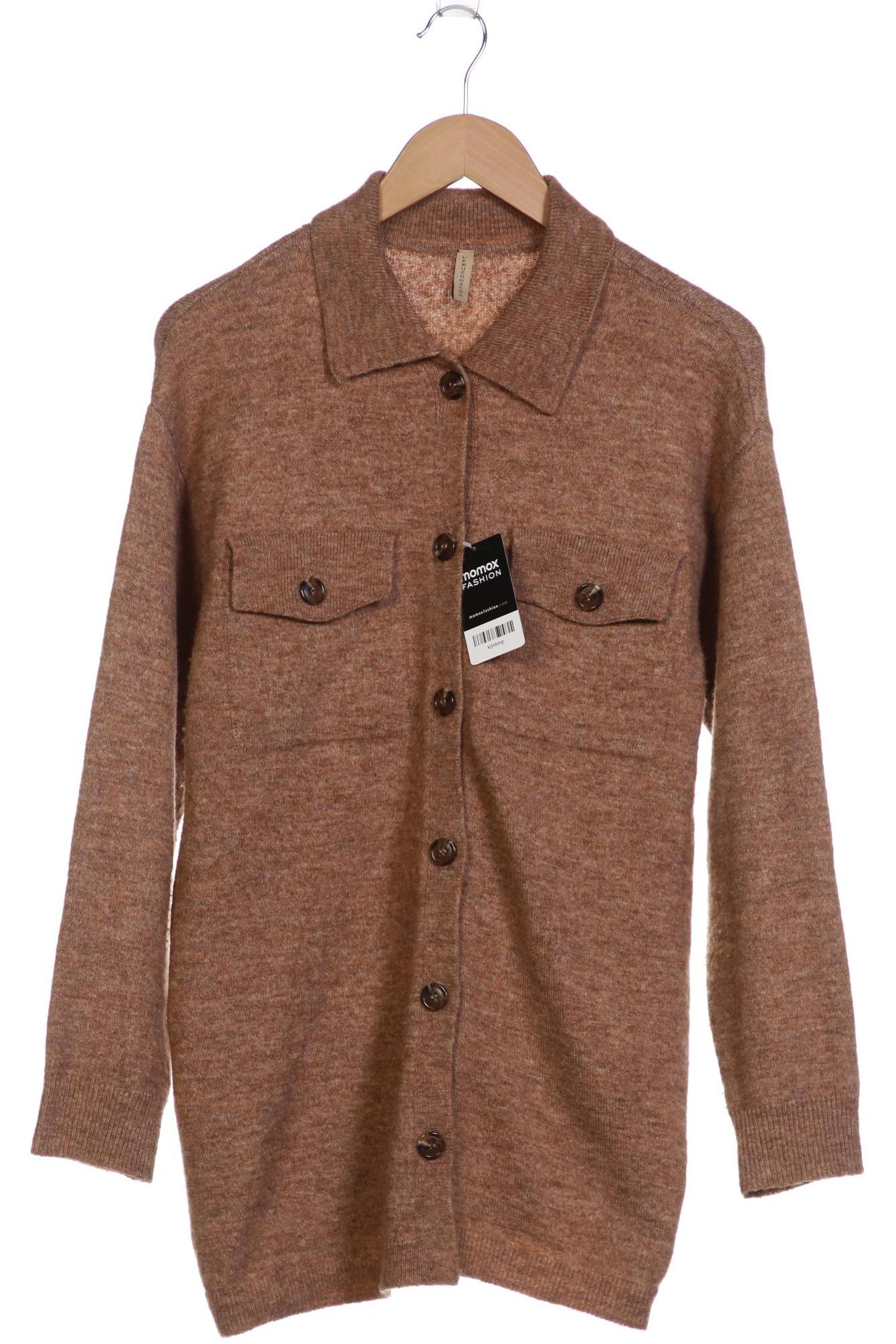 

soyaconcept Damen Strickjacke, braun, Gr. 38