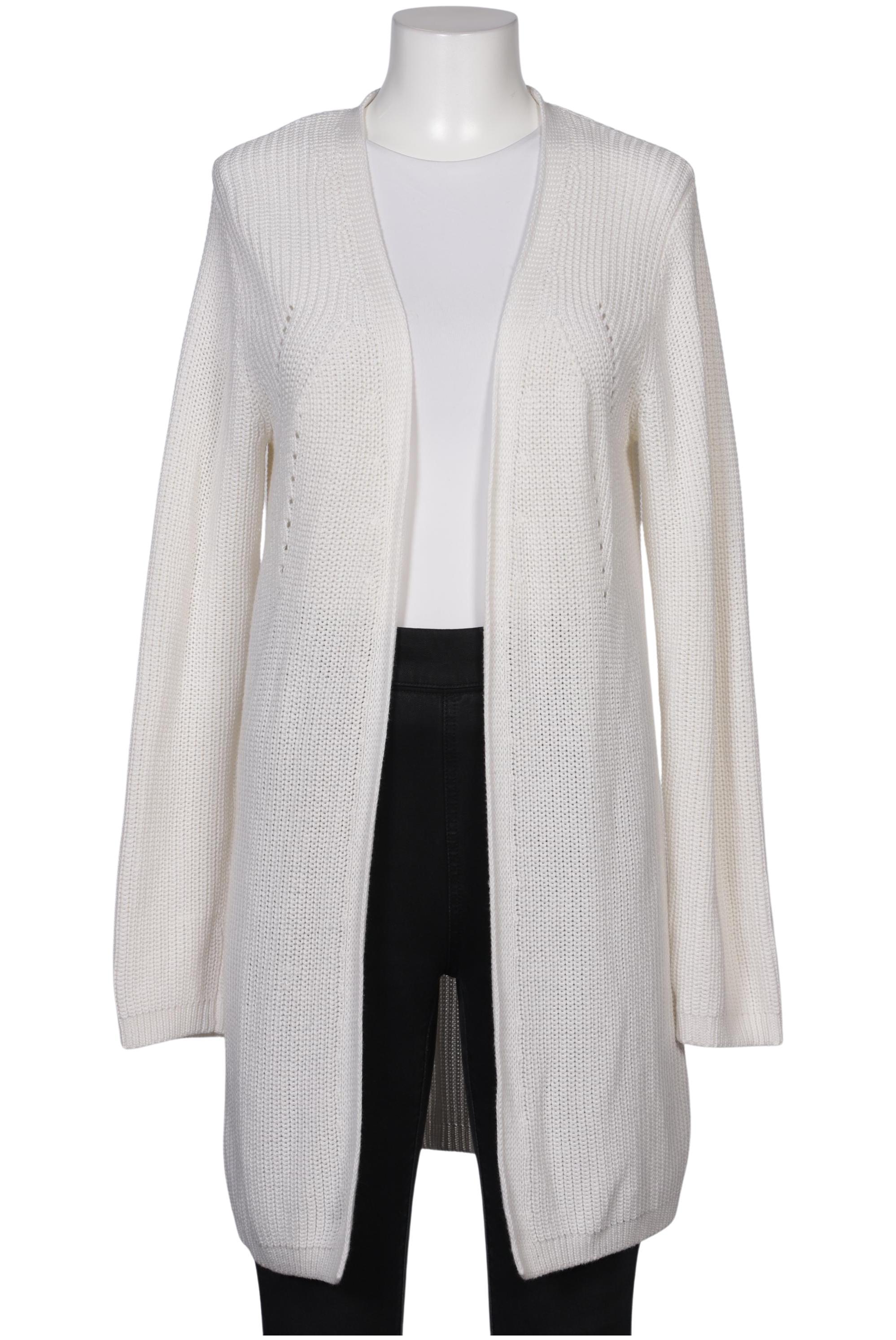 

soyaconcept Damen Strickjacke, weiß, Gr. 42