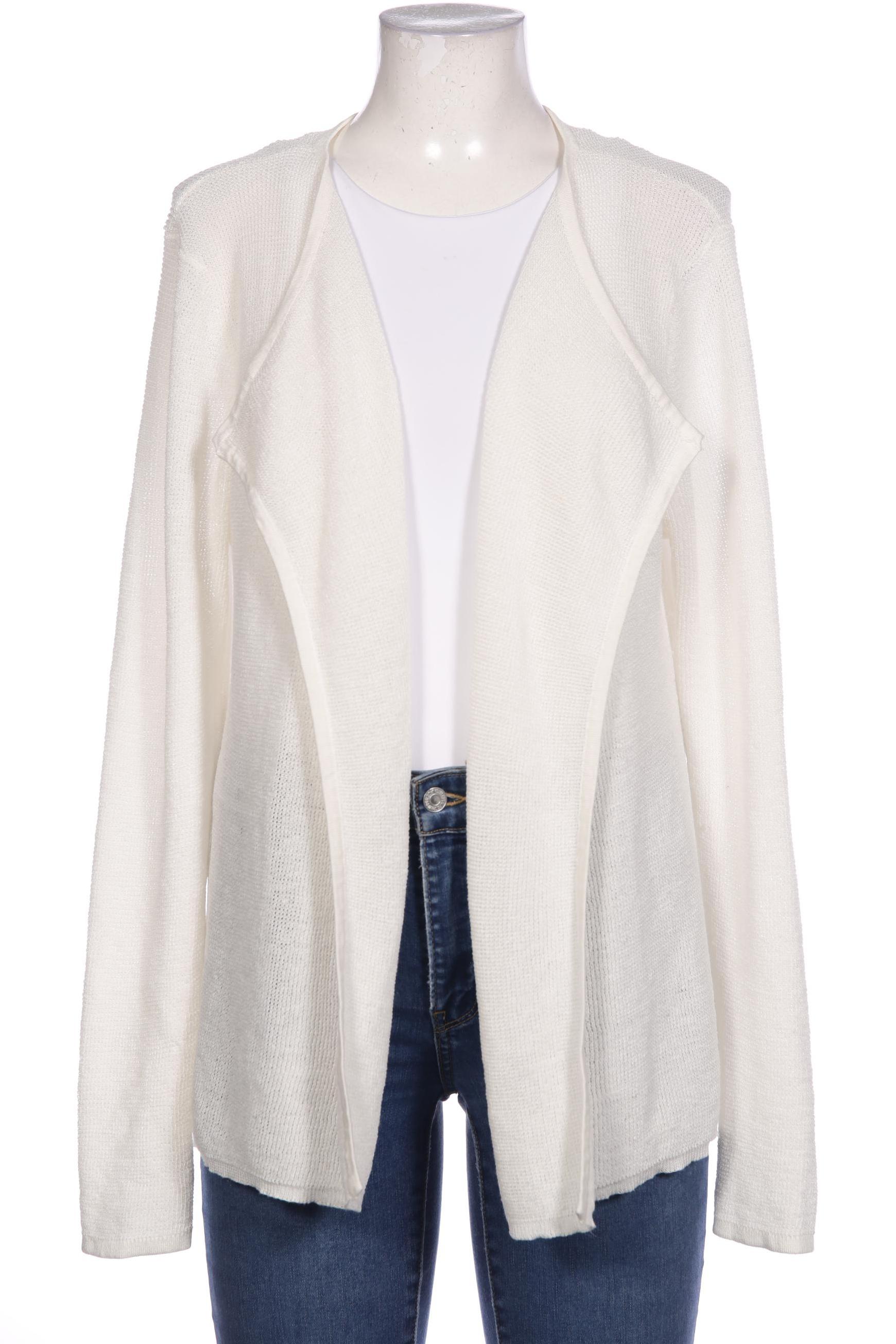 

soyaconcept Damen Strickjacke, weiß, Gr. 42