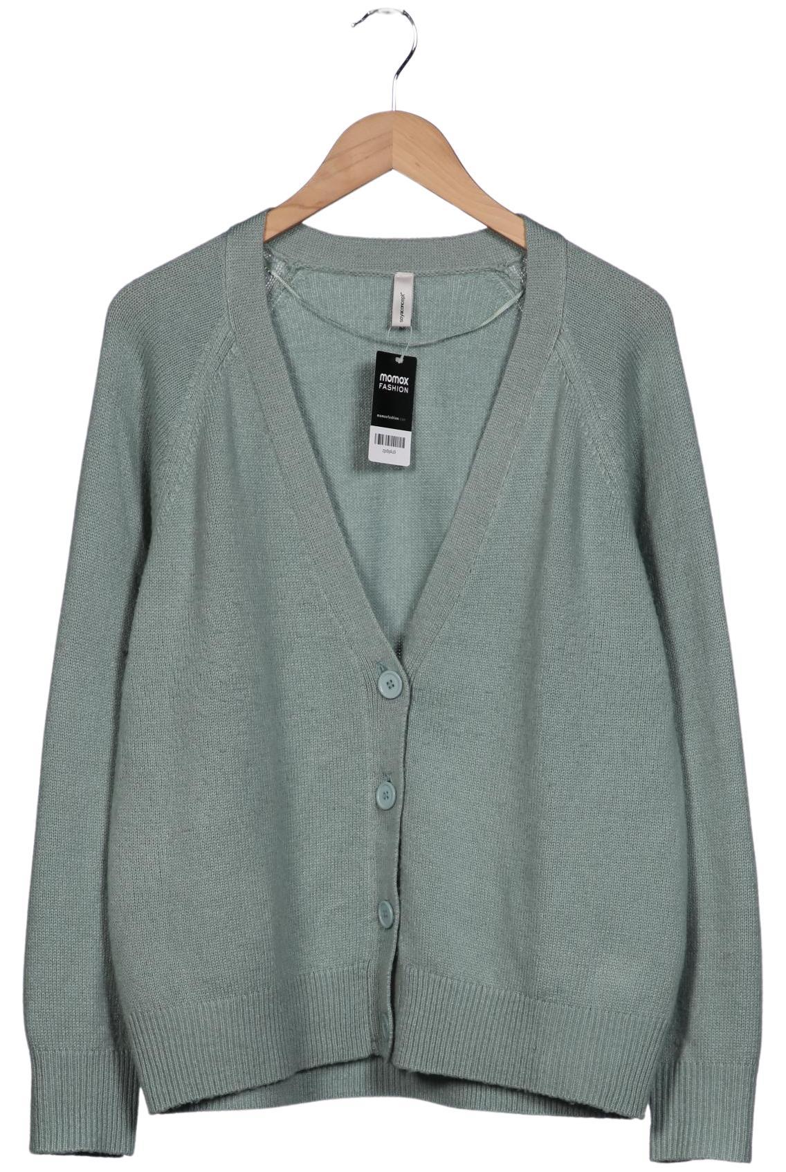 

soyaconcept Damen Strickjacke, grün, Gr. 44