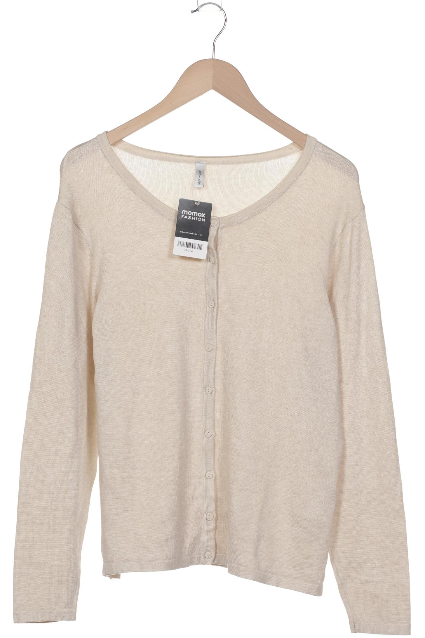 

soyaconcept Damen Strickjacke, beige, Gr. 44