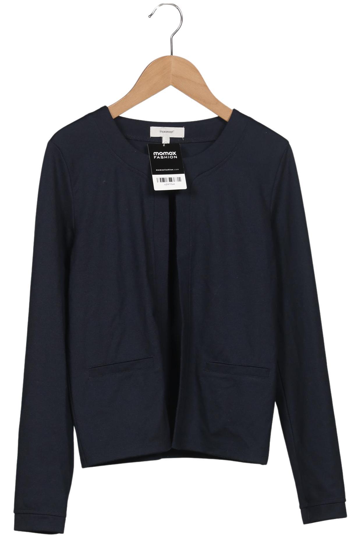 

soyaconcept Damen Strickjacke, marineblau, Gr. 36