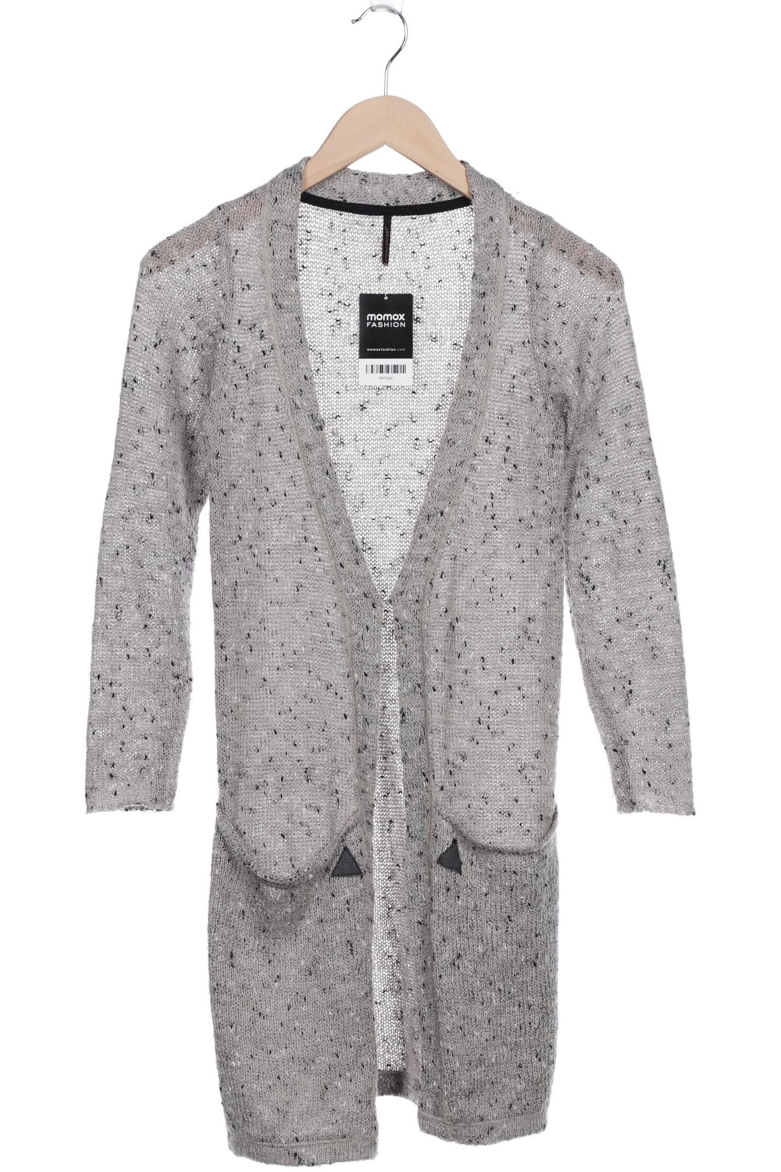 

soyaconcept Damen Strickjacke, grau, Gr. 34