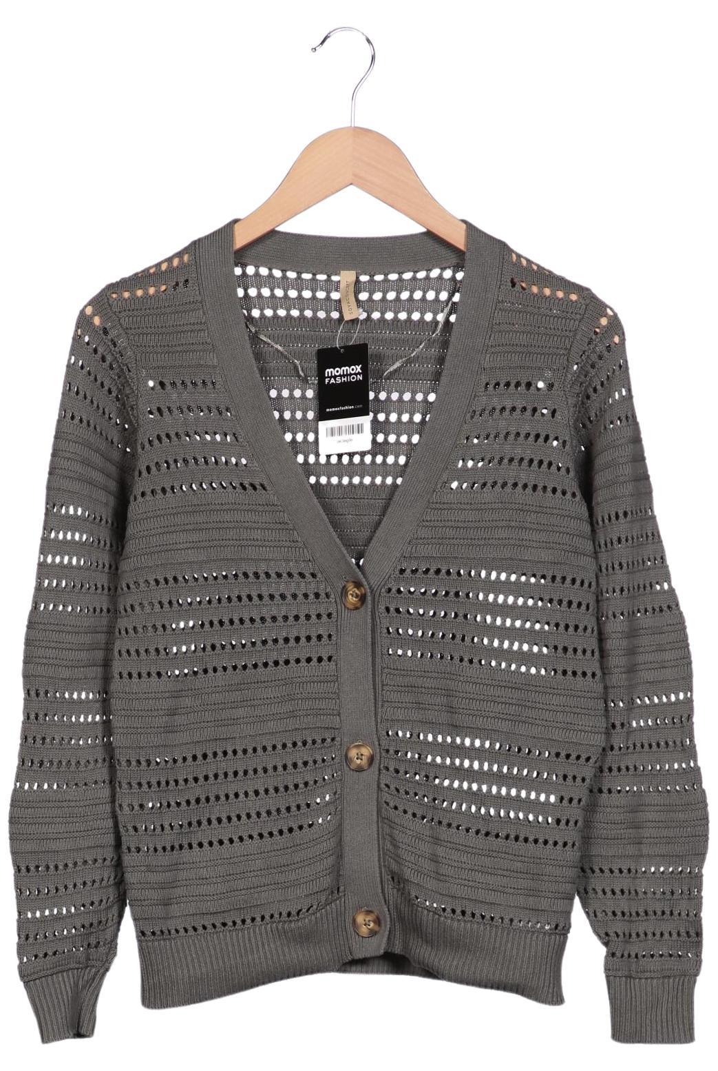 

soyaconcept Damen Strickjacke, grau, Gr. 34