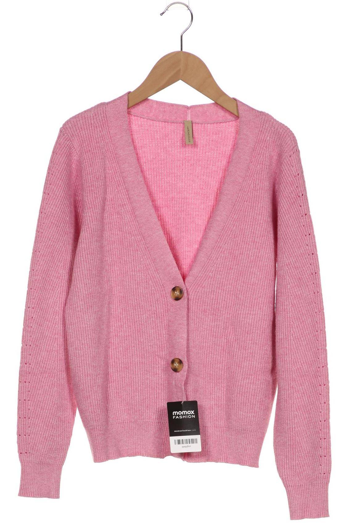 

soyaconcept Damen Strickjacke, pink, Gr. 36