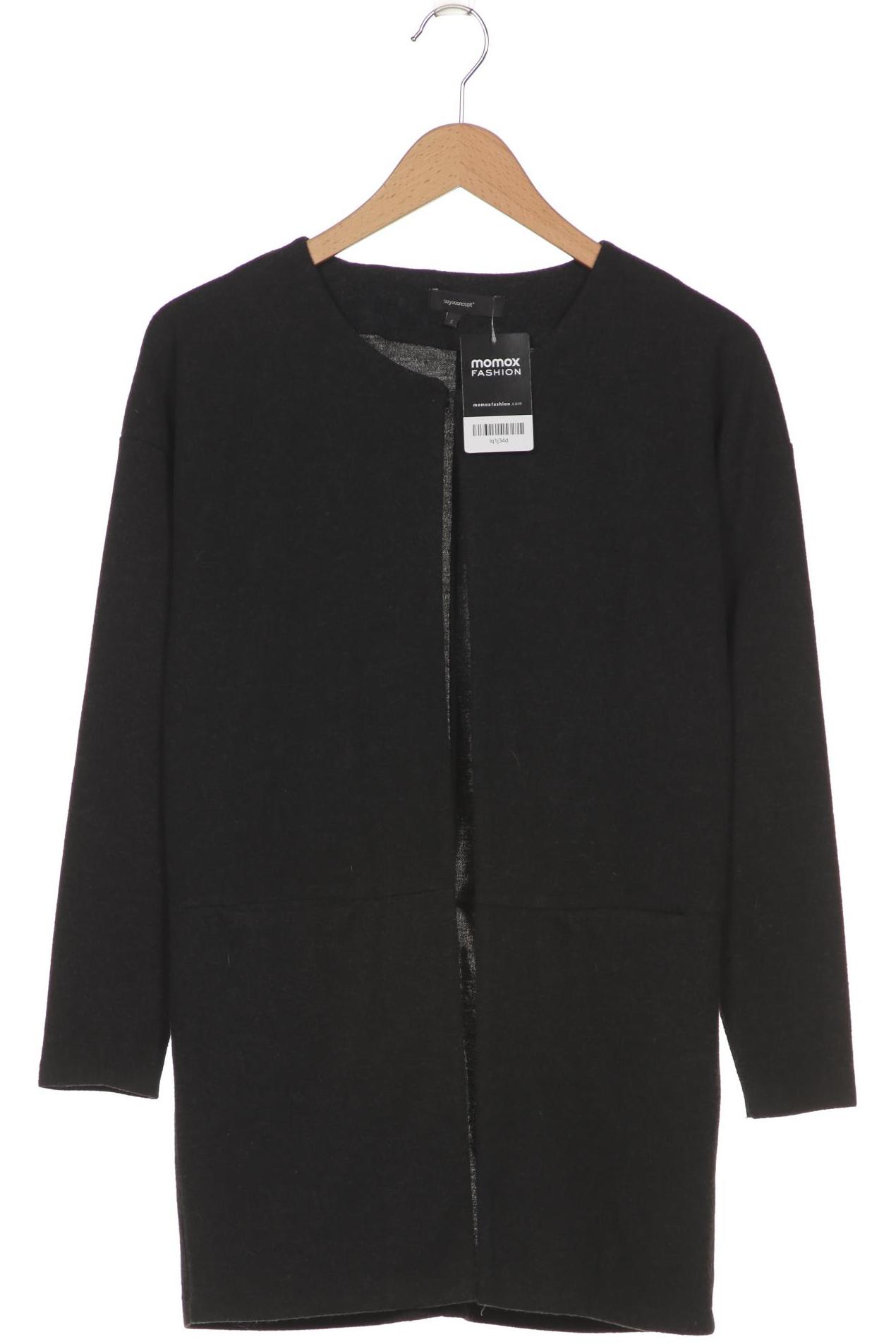 

soyaconcept Damen Strickjacke, grau, Gr. 36