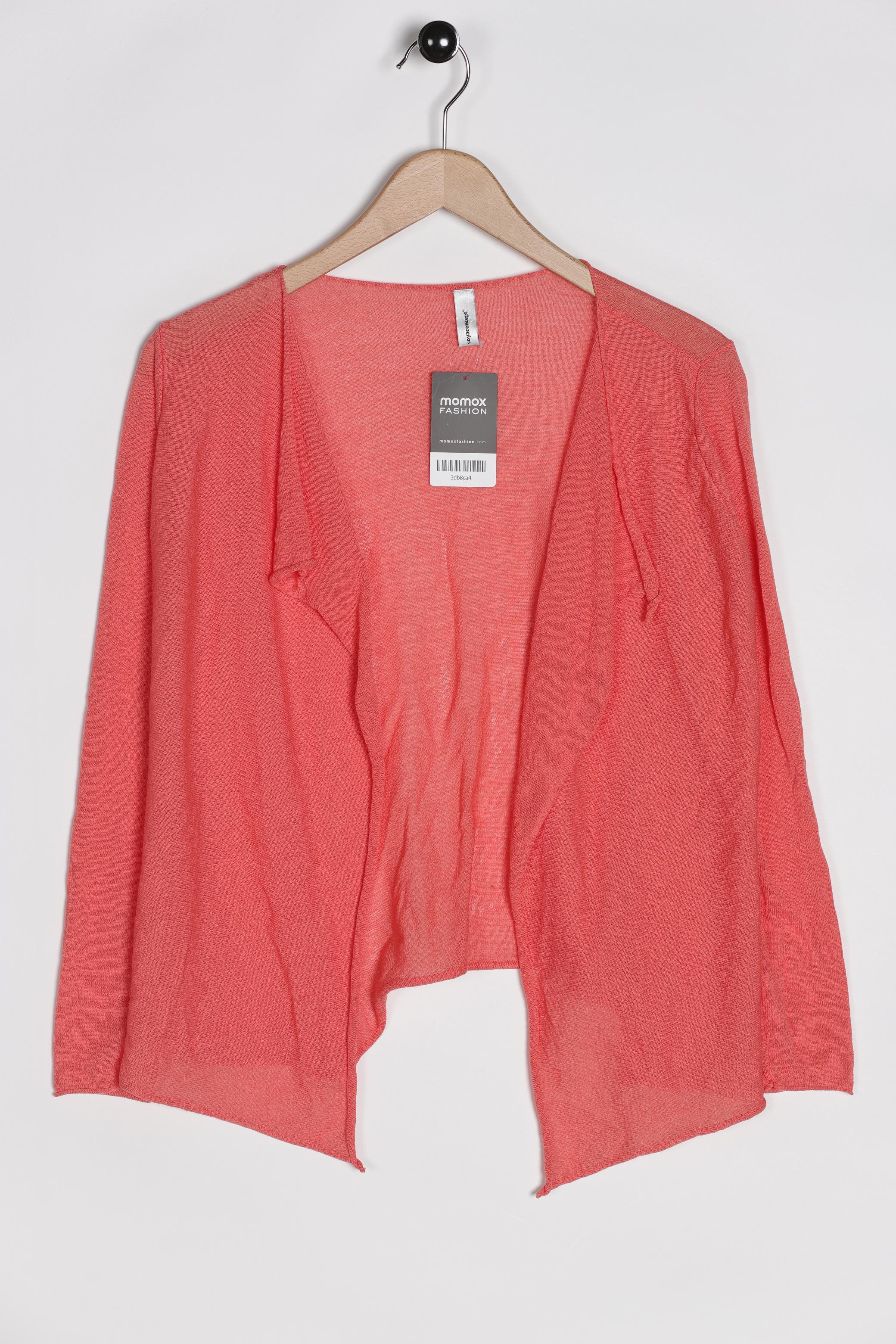 

soyaconcept Damen Strickjacke, pink, Gr. 36