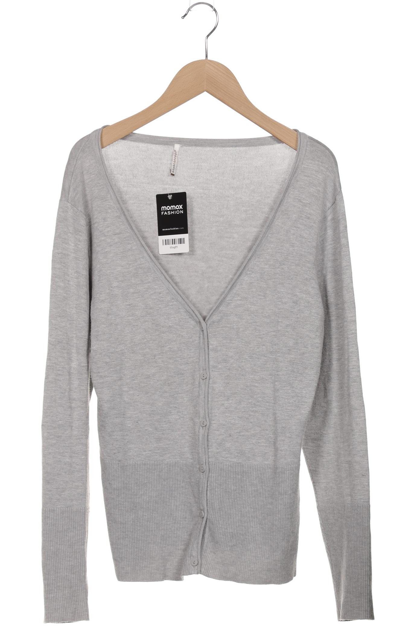 

soyaconcept Damen Strickjacke, grau, Gr. 38