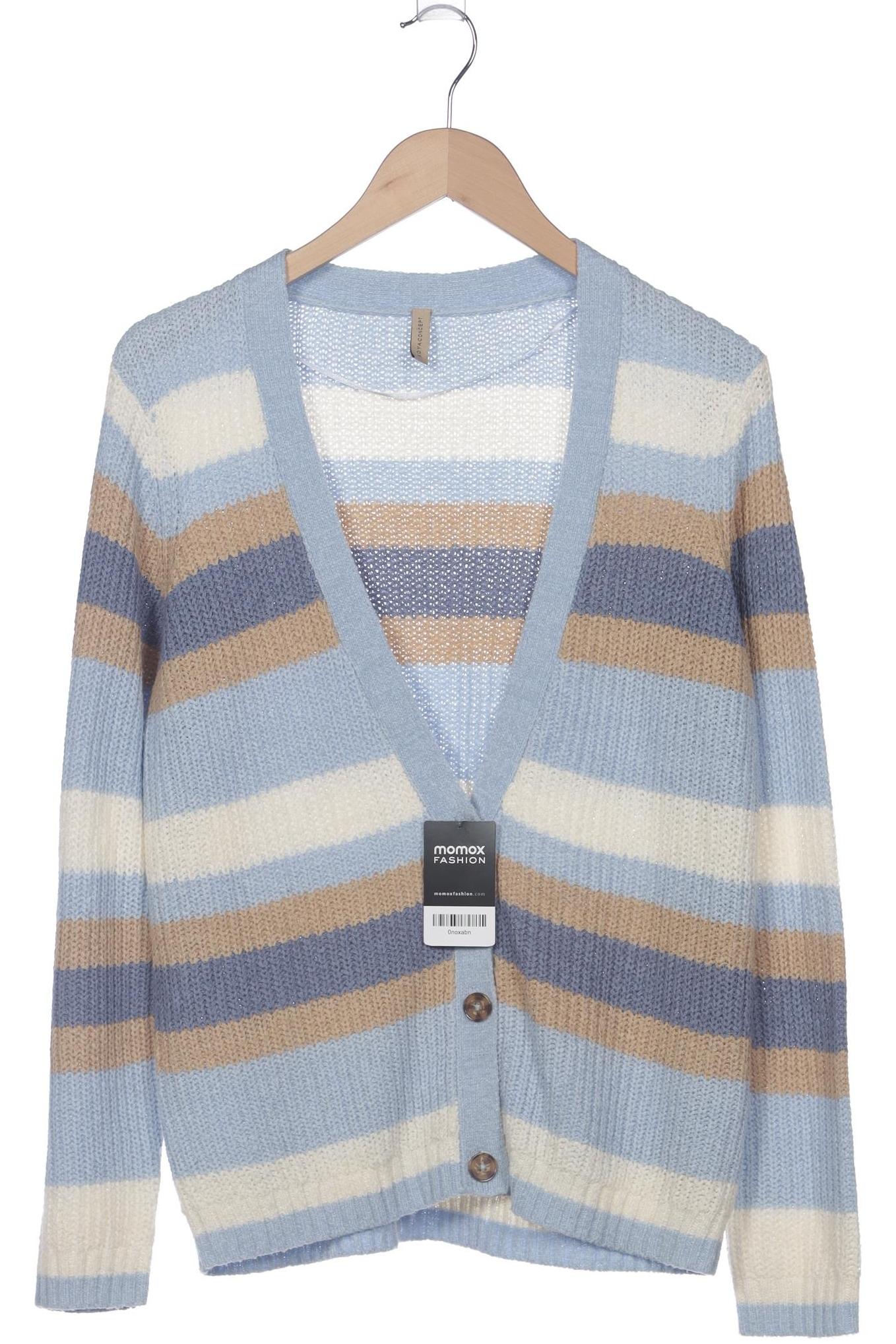 

soyaconcept Damen Strickjacke, blau, Gr. 42