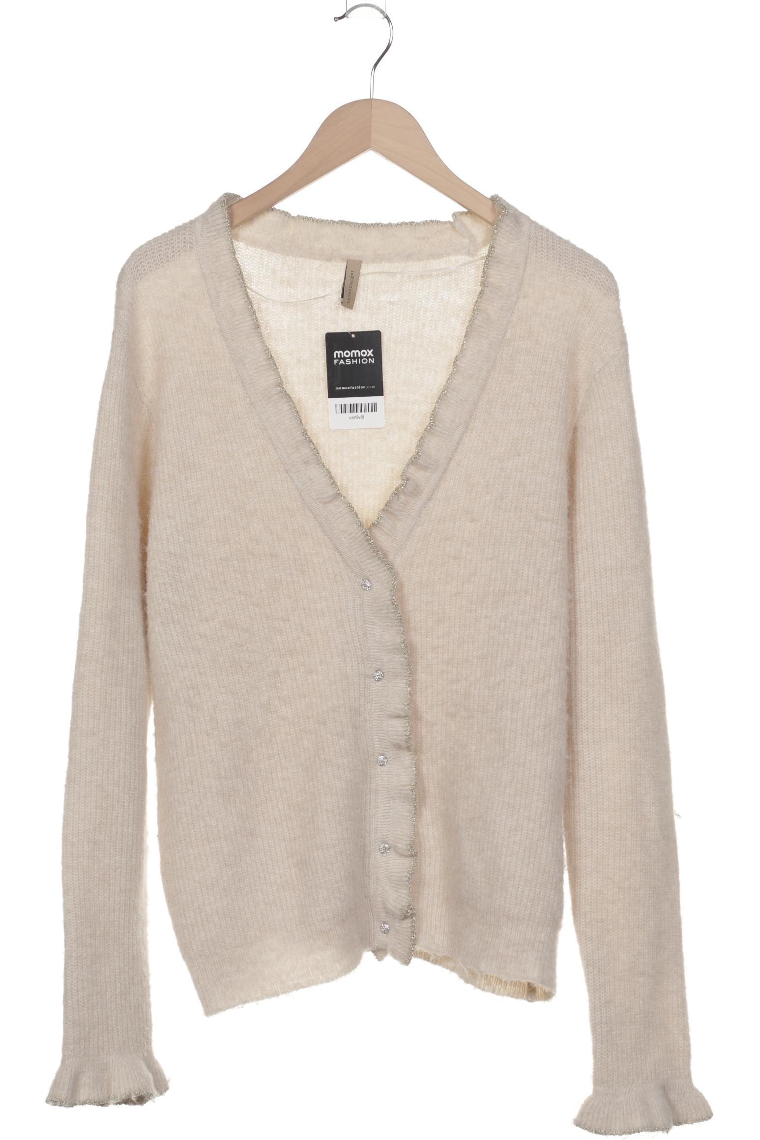 

soyaconcept Damen Strickjacke, cremeweiß, Gr. 42