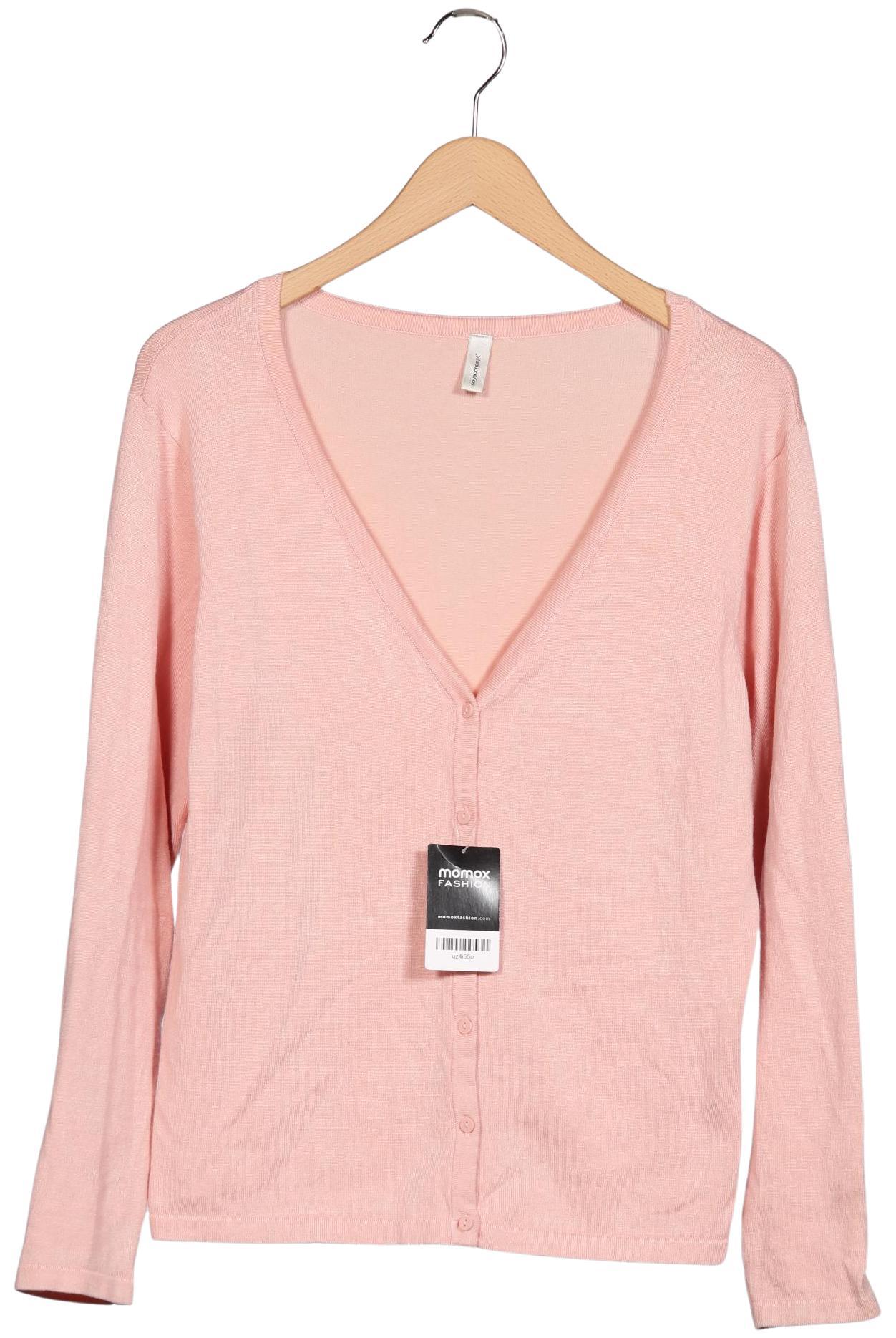 

soyaconcept Damen Strickjacke, pink, Gr. 44