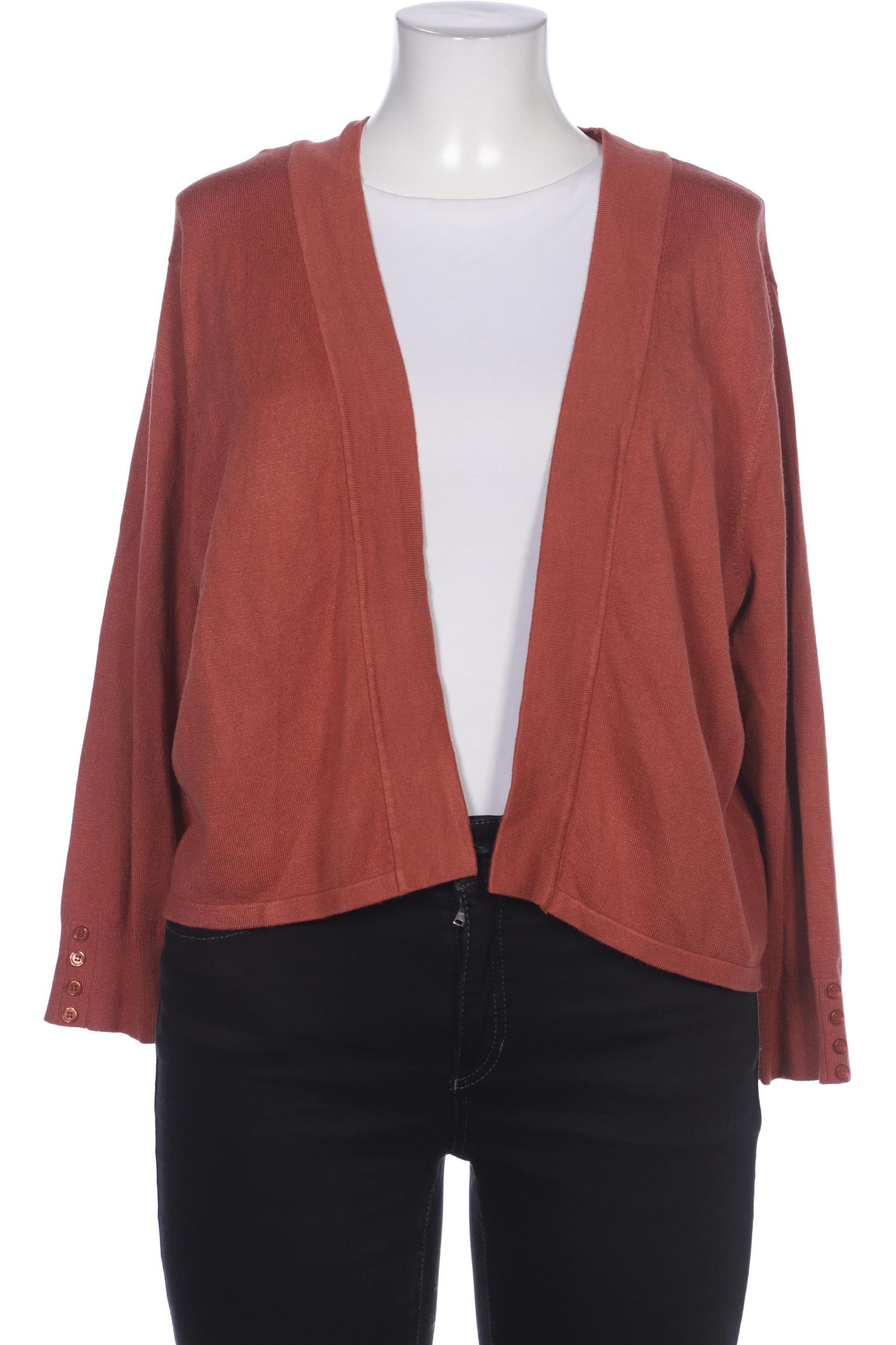 

soyaconcept Damen Strickjacke, orange, Gr. 46