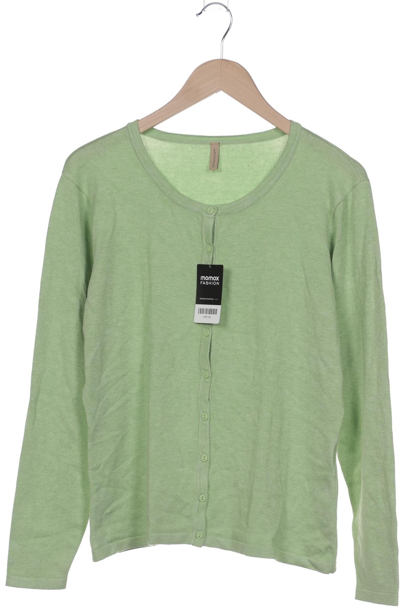 

soyaconcept Damen Strickjacke, hellgrün, Gr. 44