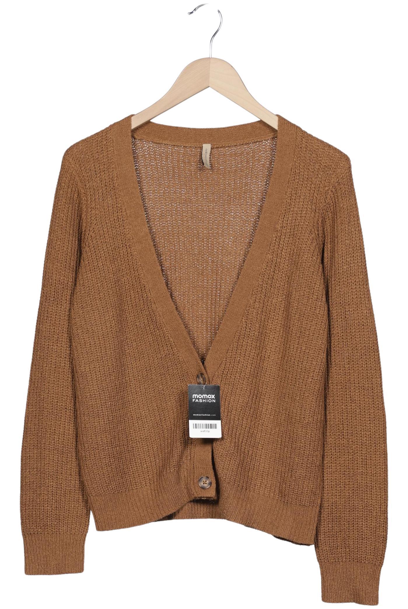 

soyaconcept Damen Strickjacke, braun, Gr. 42