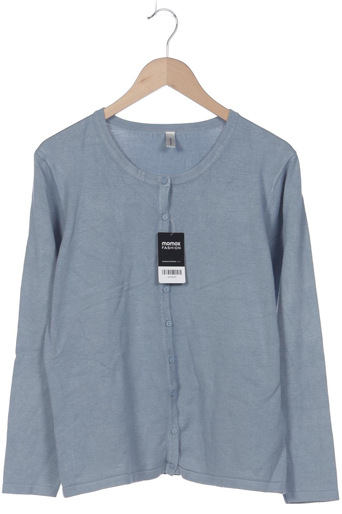 

soyaconcept Damen Strickjacke, blau, Gr. 44