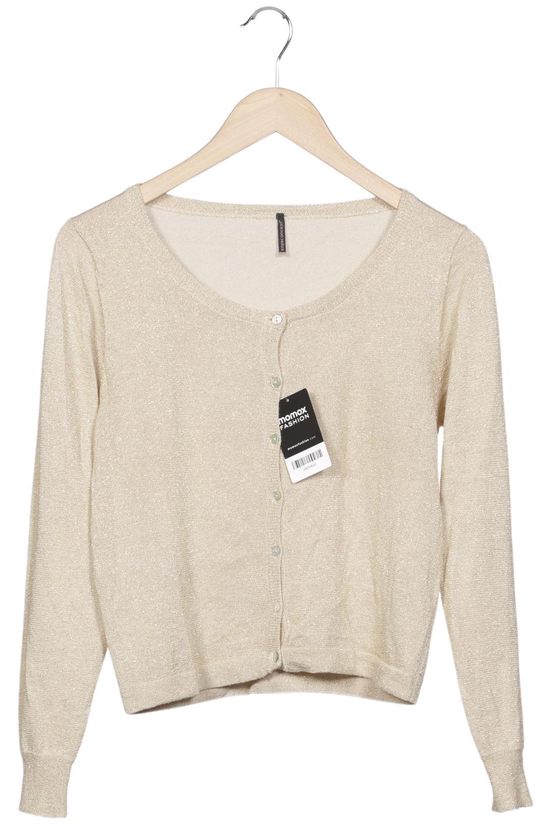 

soyaconcept Damen Strickjacke, beige, Gr. 42