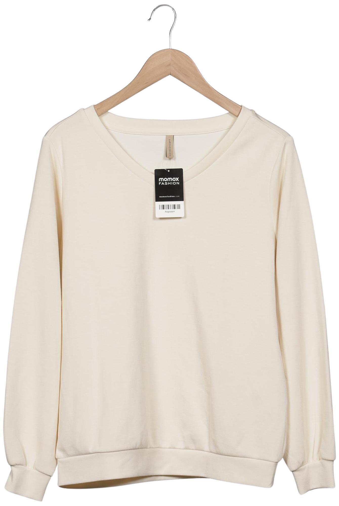 

soyaconcept Damen Sweatshirt, cremeweiß, Gr. 38