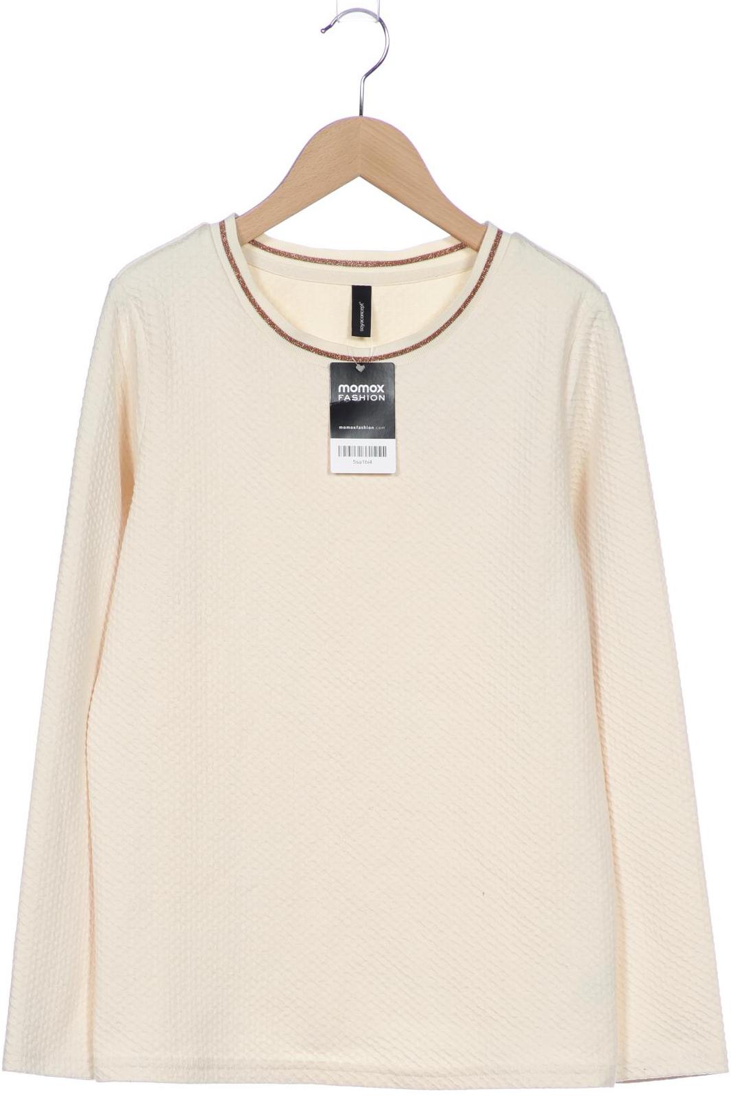 

soyaconcept Damen Sweatshirt, cremeweiß, Gr. 36