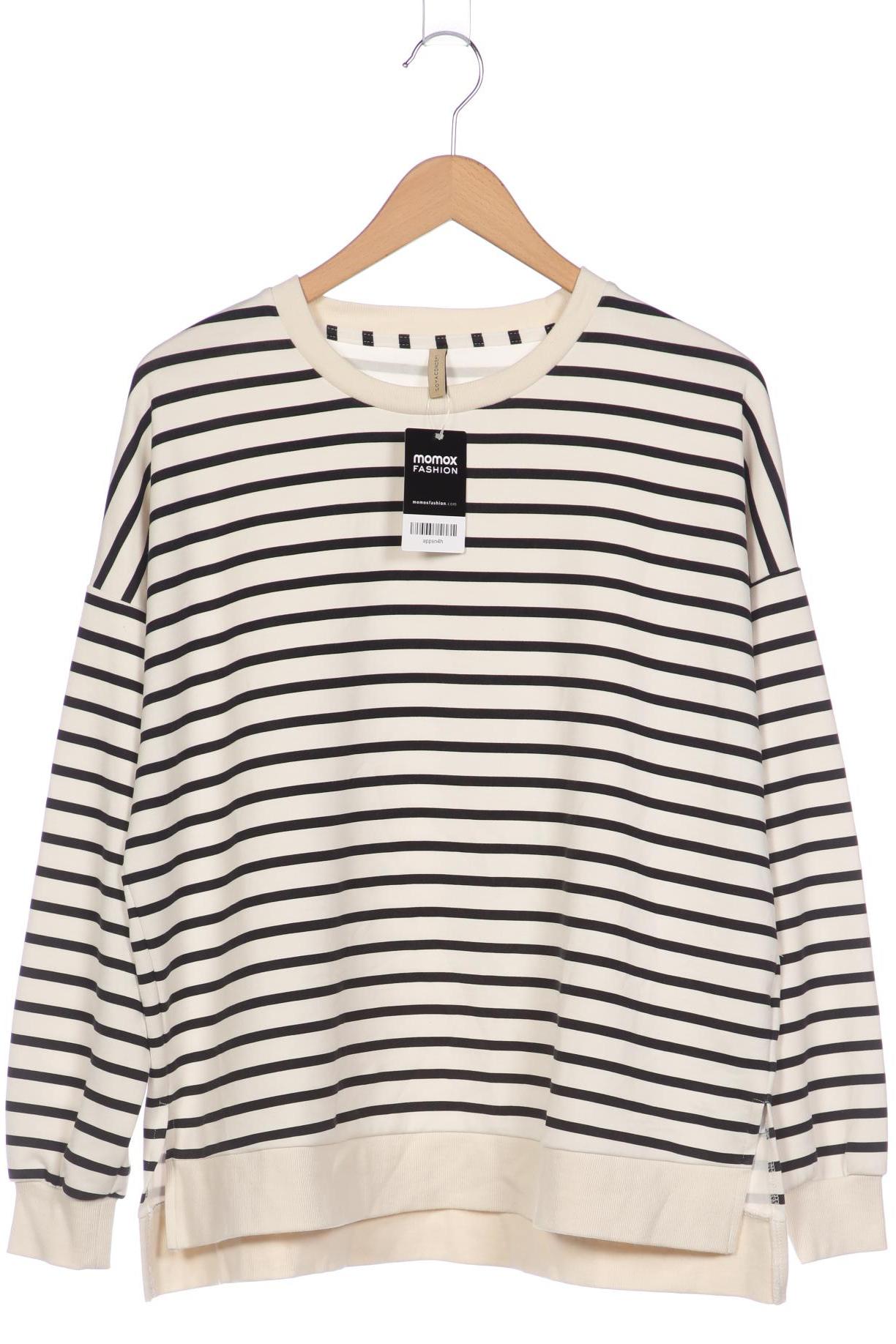 

soyaconcept Damen Sweatshirt, cremeweiß, Gr. 38