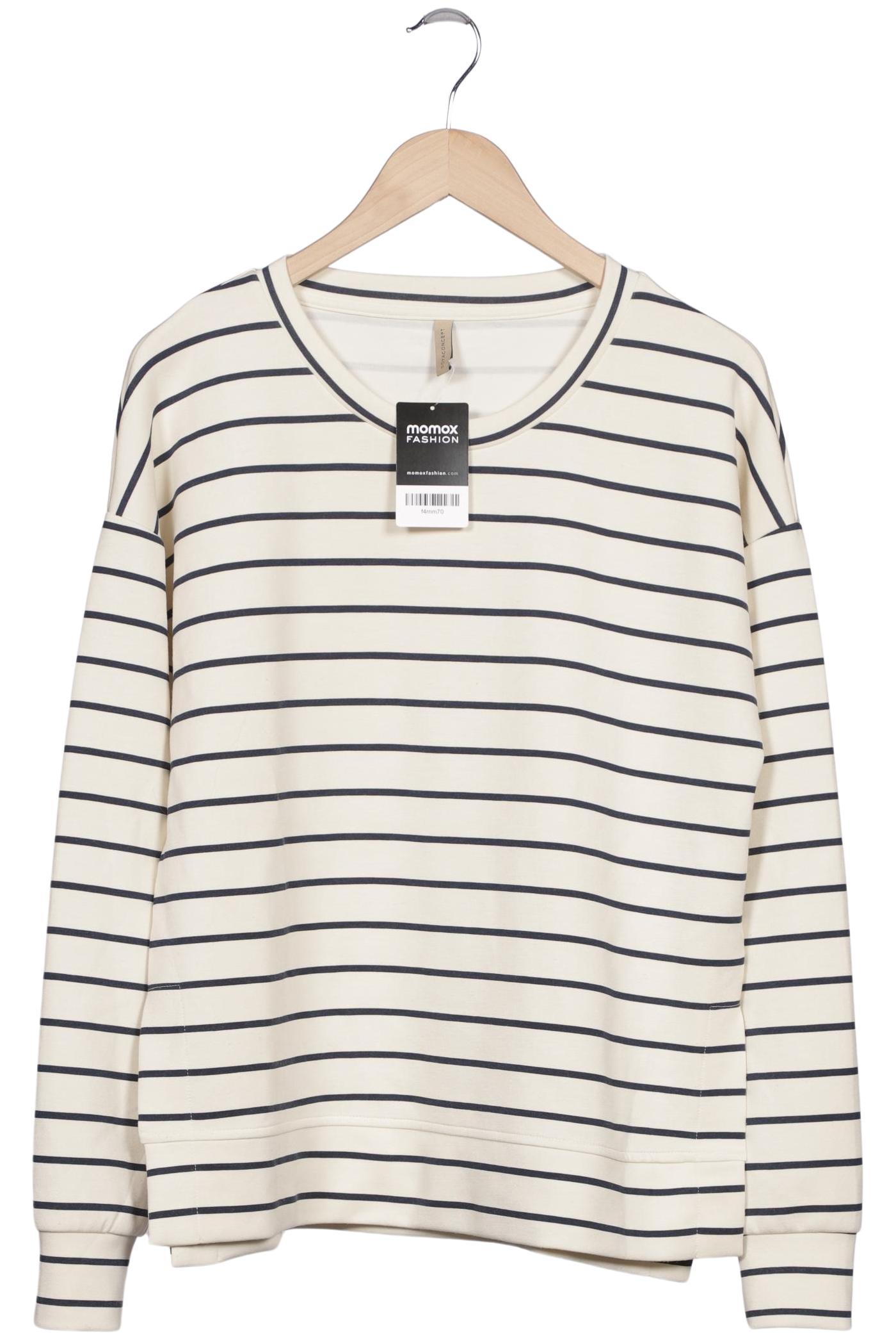 

soyaconcept Damen Sweatshirt, cremeweiß, Gr. 38