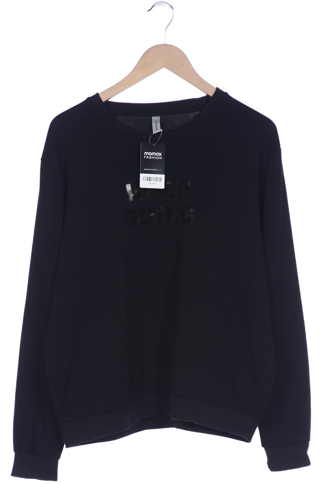 

soyaconcept Damen Sweatshirt, schwarz, Gr. 44