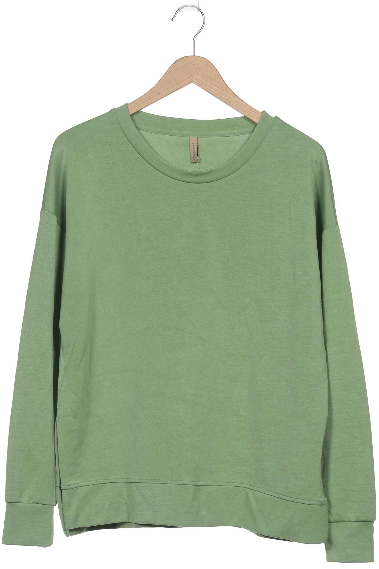 

soyaconcept Damen Sweatshirt, grün, Gr. 42